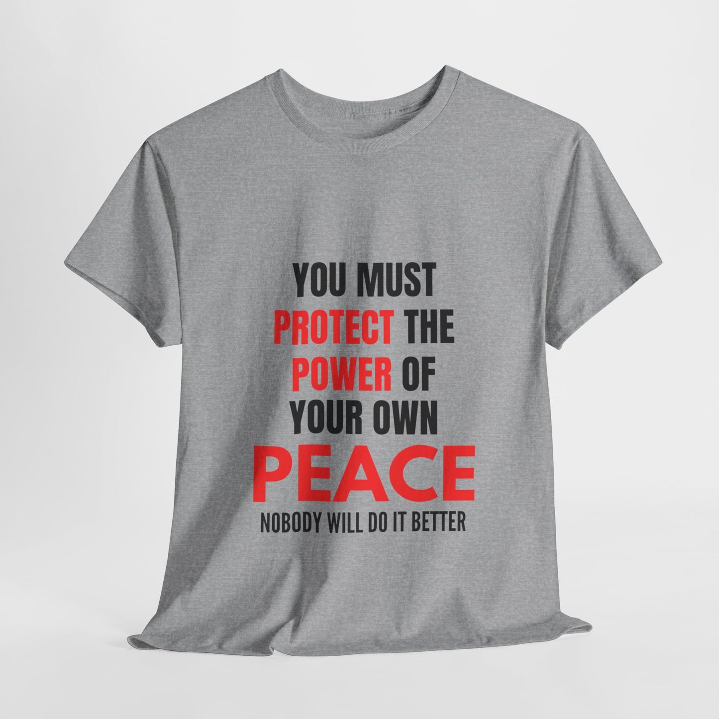 Protect Your Peace Unisex Heavy Cotton Tee