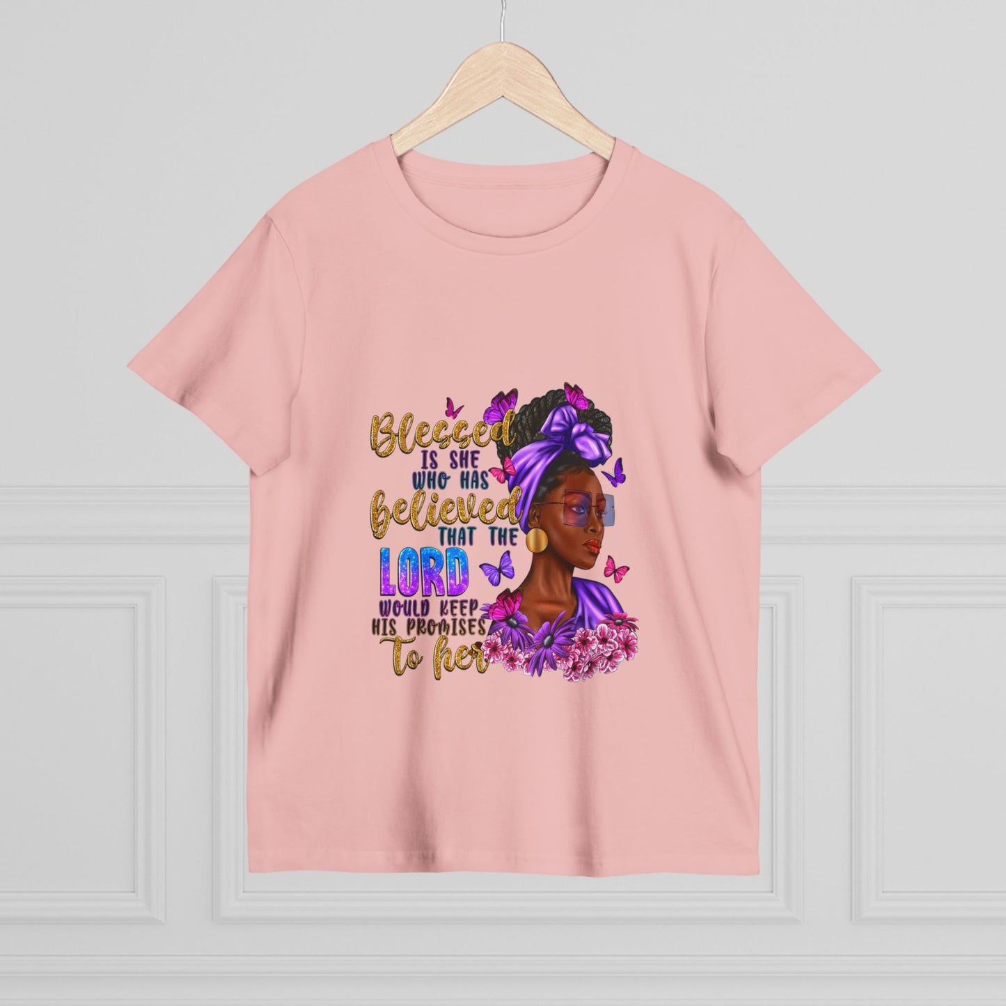 Inspirational Women’s Maple Tee - Blessed is She Design