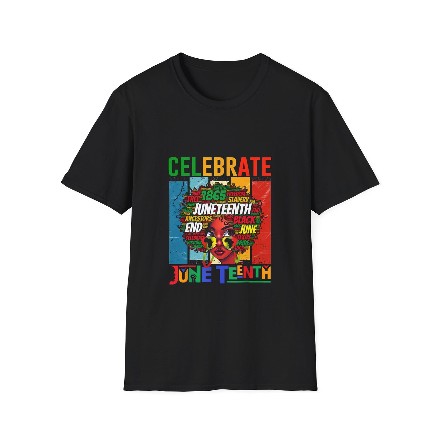 Celebrate Juneteenth Unisex Softstyle T-Shirt