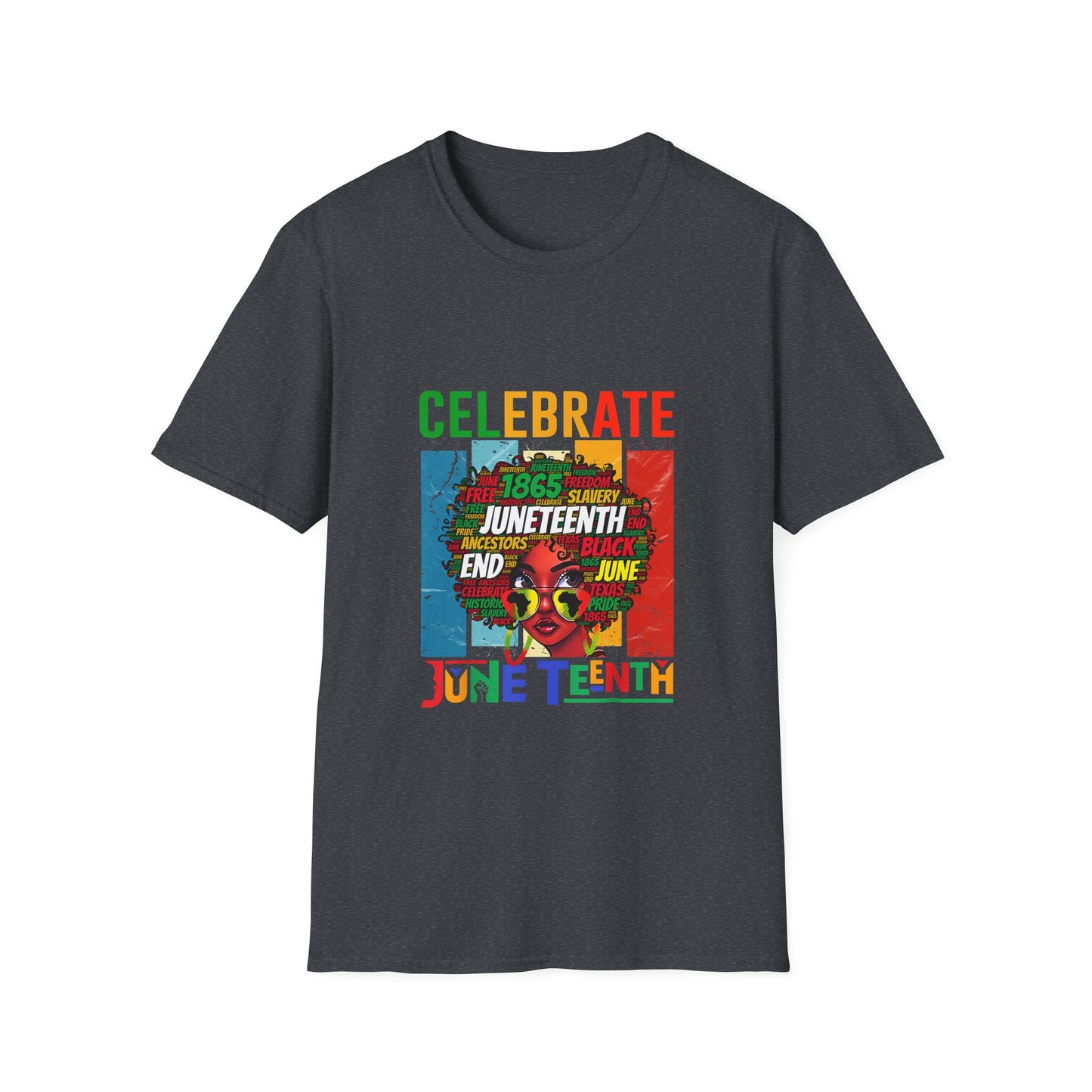 Celebrate Juneteenth Unisex Softstyle T-Shirt