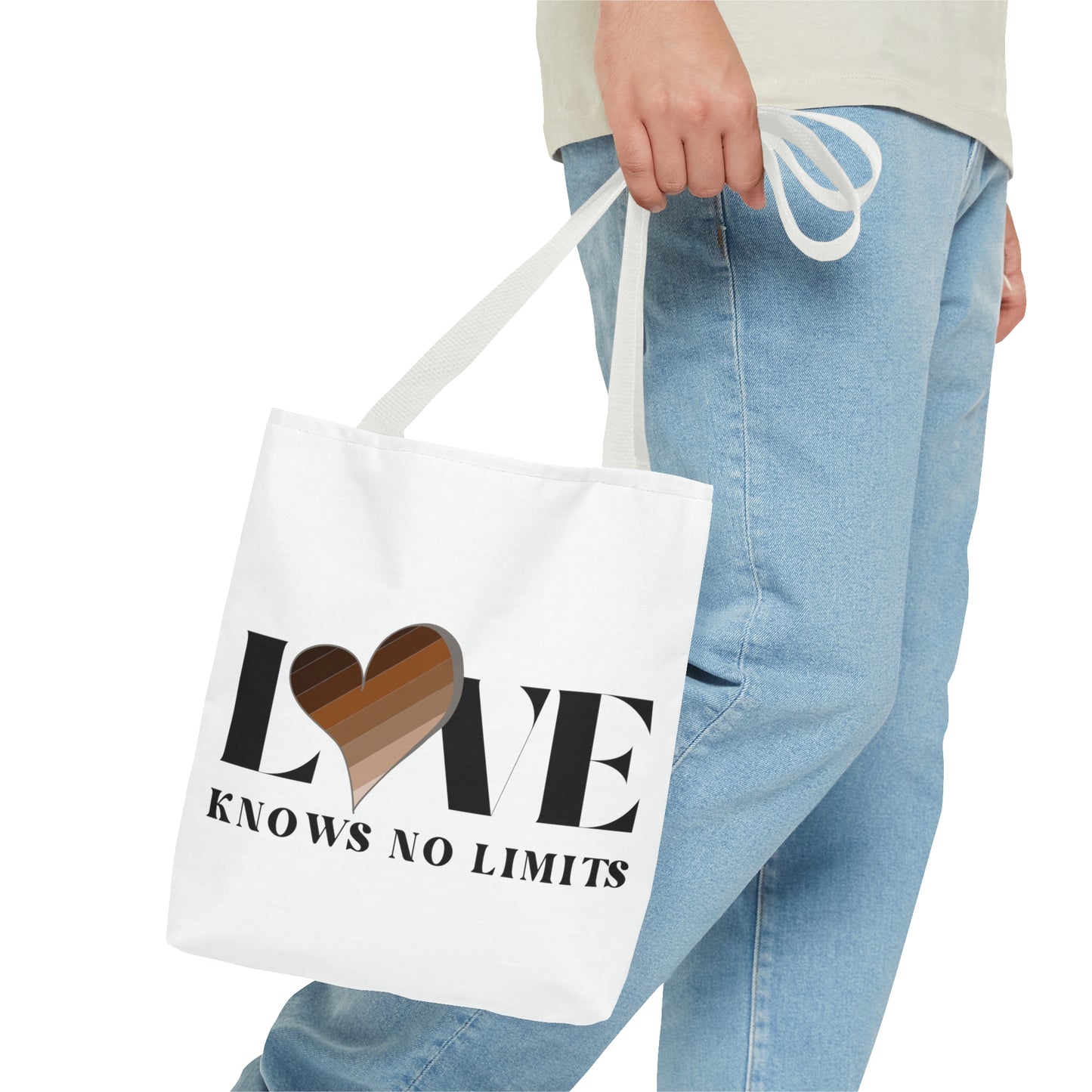 Love Knows No Limits Tote Bag (AOP)