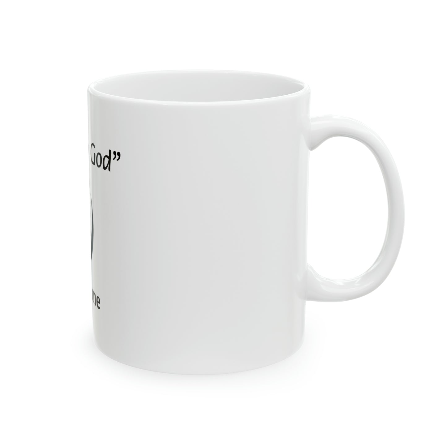 Gye Nyame Ceramic Mug, 11oz