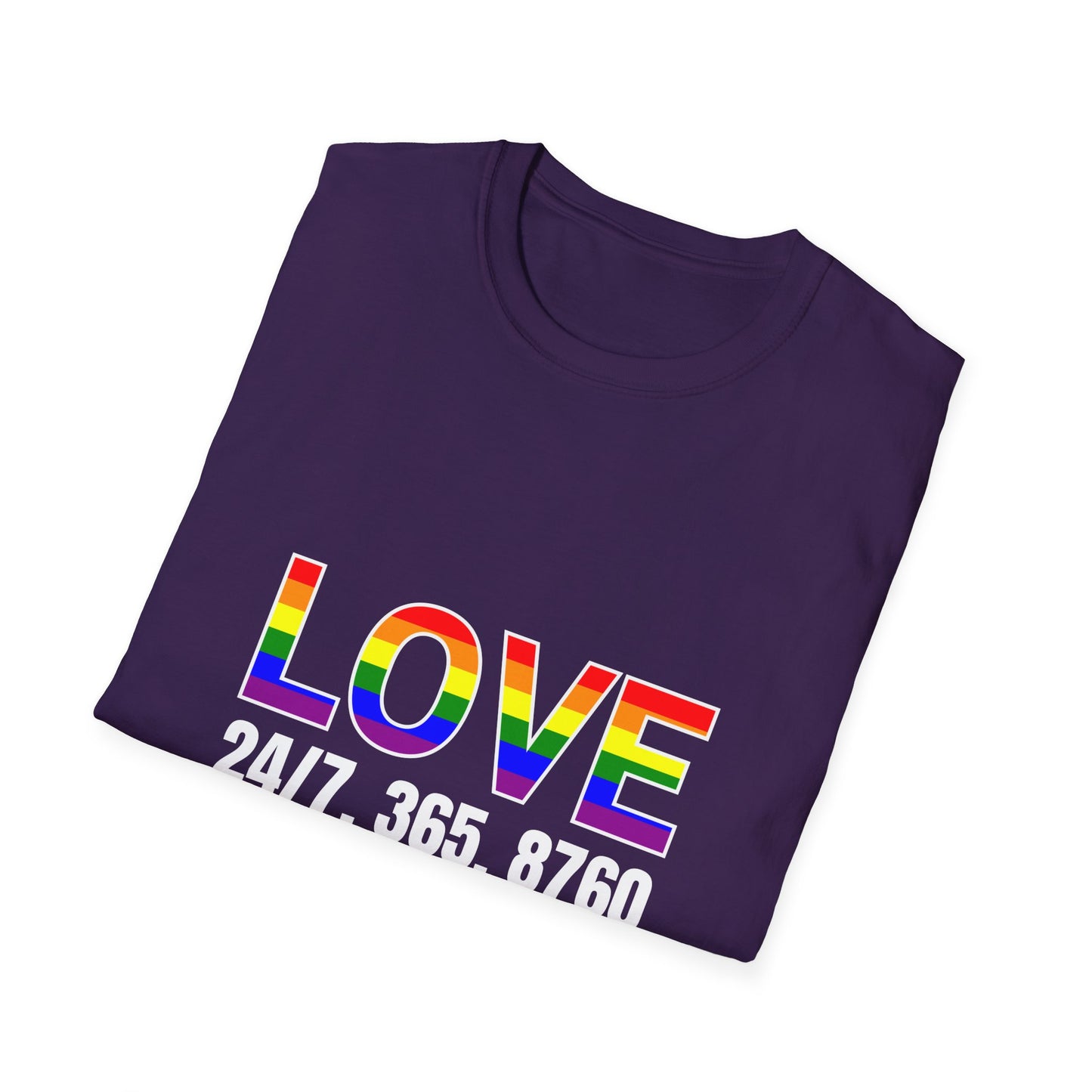 Unisex Love T-Shirt | Pride, LGBTQ+ Gift, Everyday Wear, Casual Fashion, Rainbow Tee