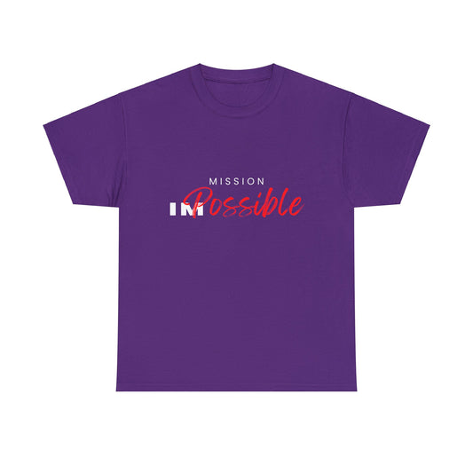 Mission IMPossible Unisex Heavy Cotton Tee