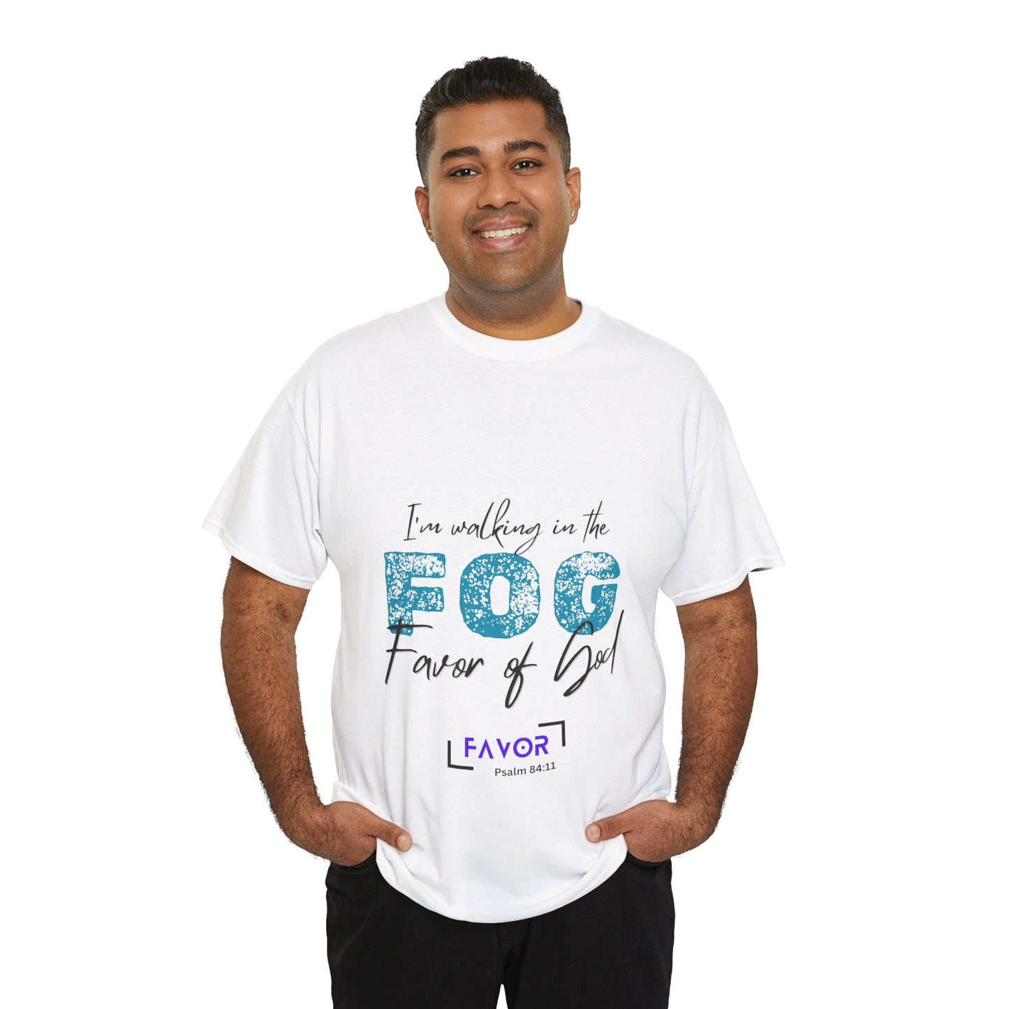 Walking the FOG Unisex Heavy Cotton Tee