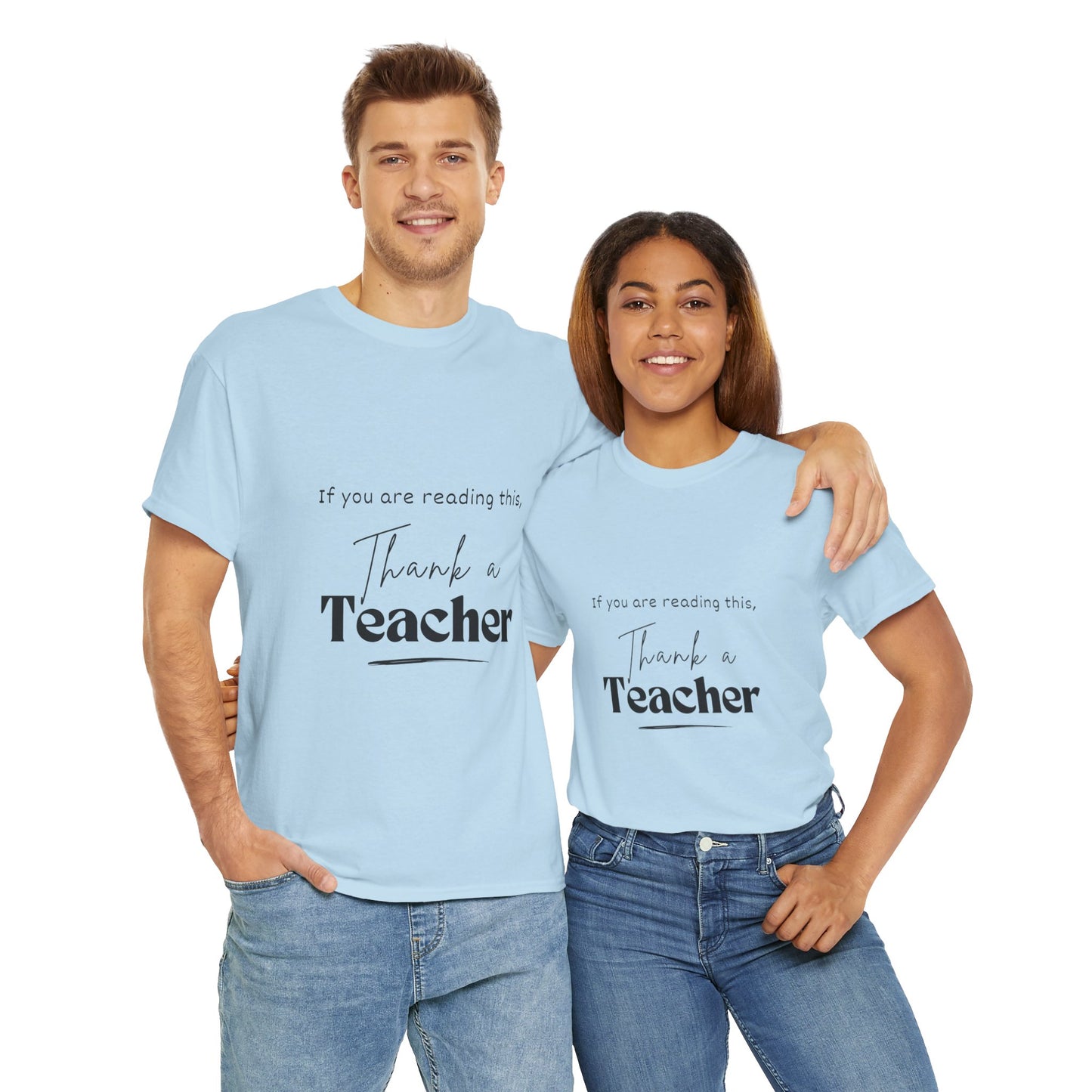 Teacher Series - Thank a Teacher Unisex Heavy Cotton Tee