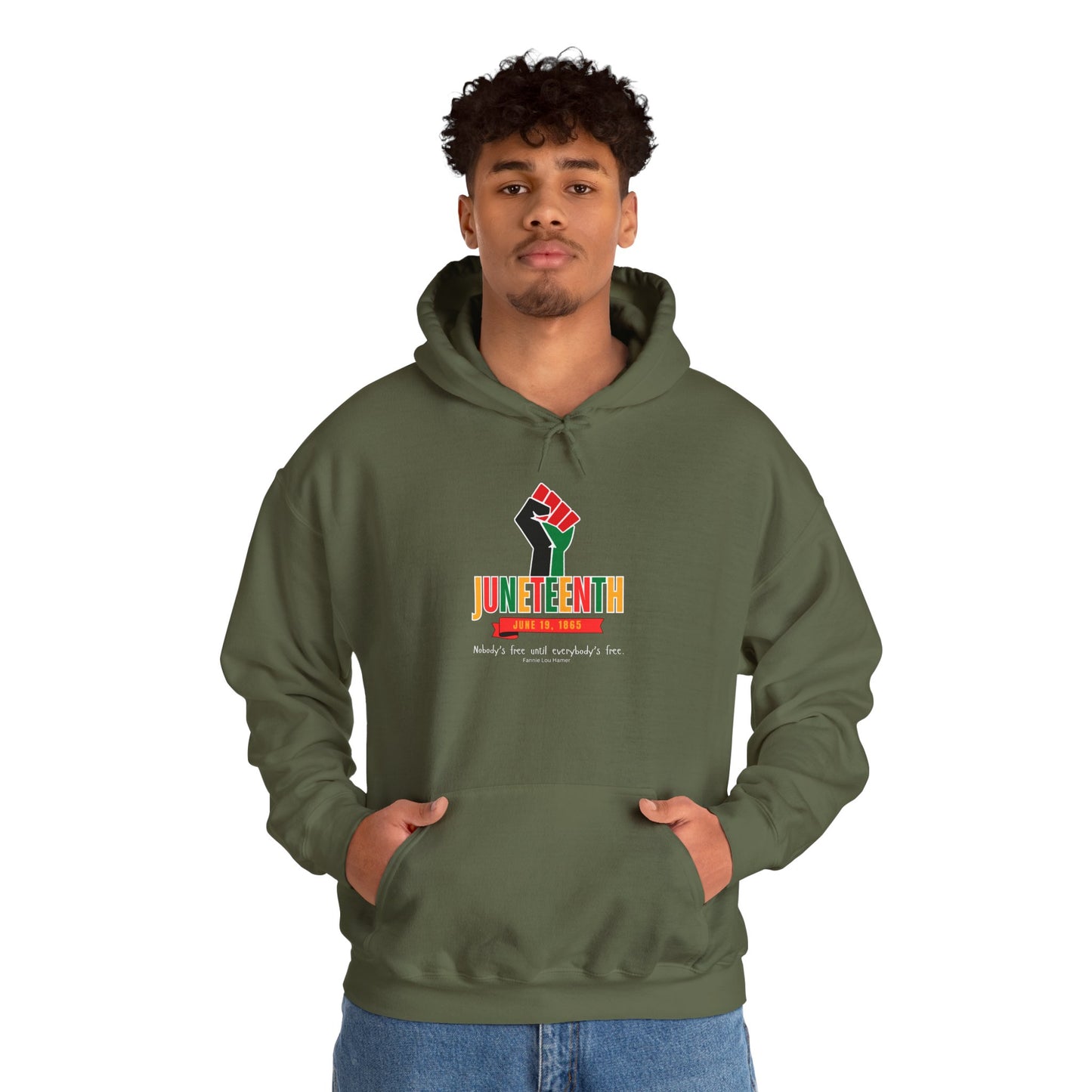Juneteenth Unisex Heavy Blend™ Hooded Sweatshirt