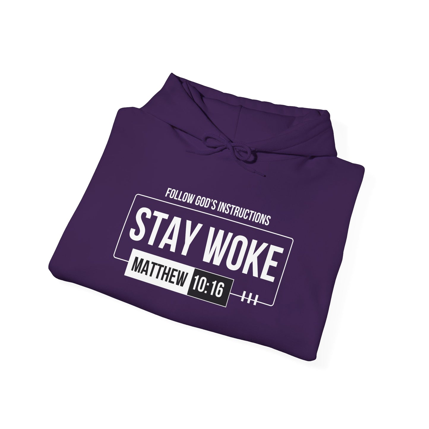 Stay Woke Unisex Heavy Blend™ Hooded Sweatshirt