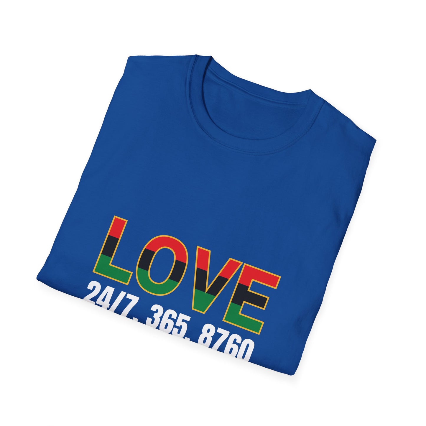 Love All Year Unisex Softstyle T-Shirt | Casual Wear, Gift for Her, Gift for Him, Love Shirt, Everyday Outfit