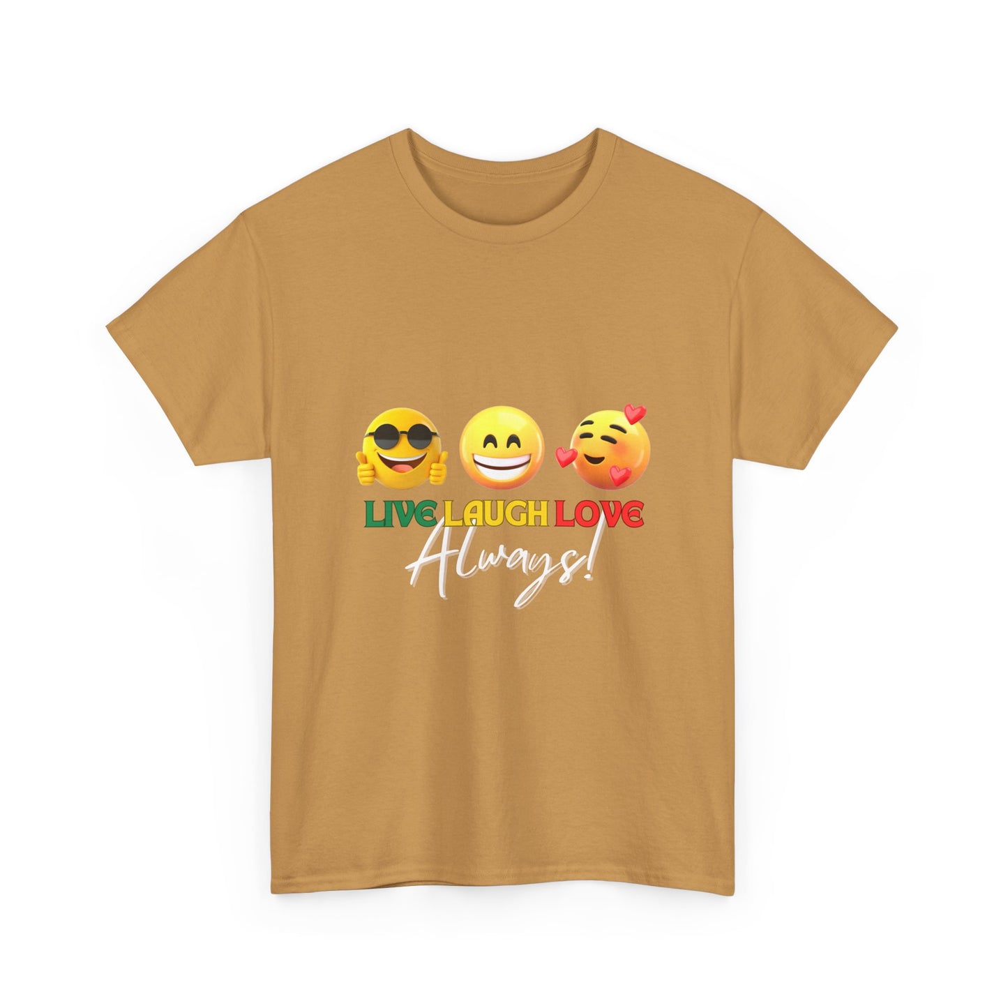 Live Laugh Love Unisex Heavy Cotton Tee