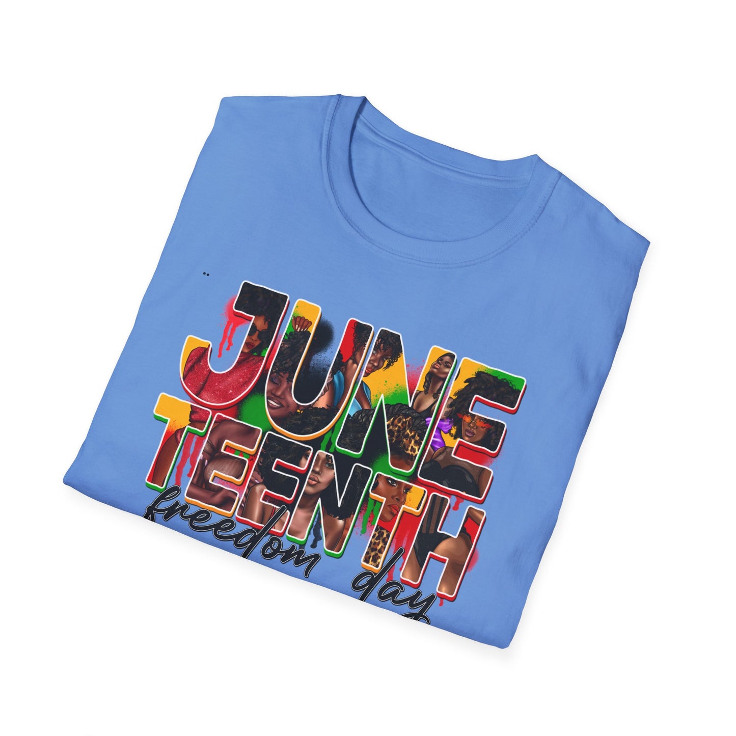 Juneteenth Freedom Day Unisex Softstyle T-Shirt