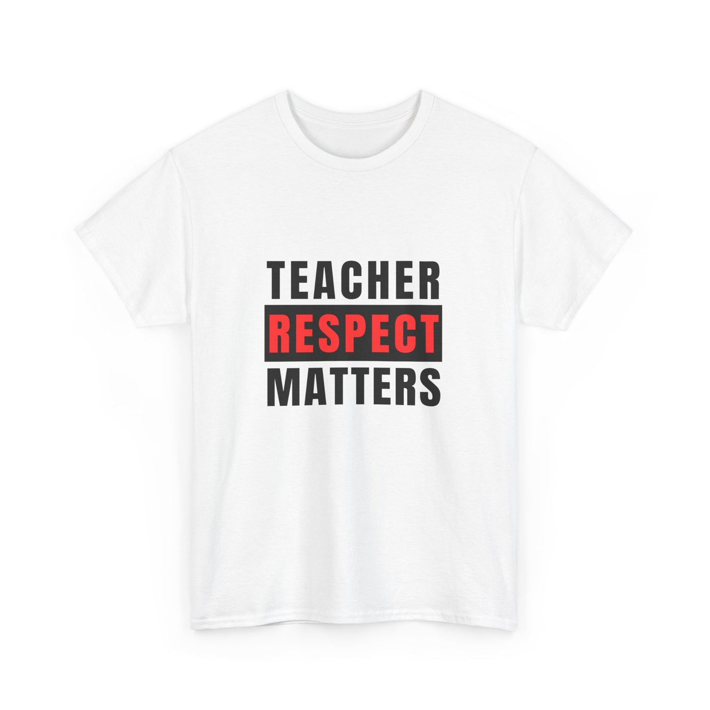 Teachers Matter Unisex Heavy Cotton Tee