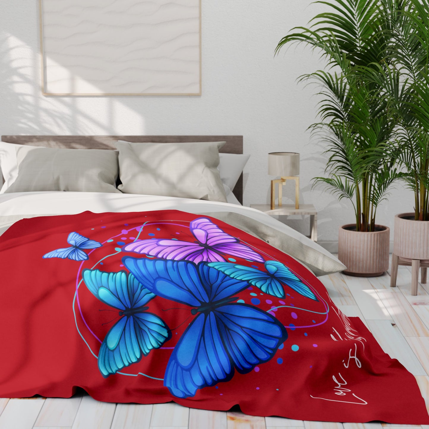 Butterly Arctic Fleece Blanket