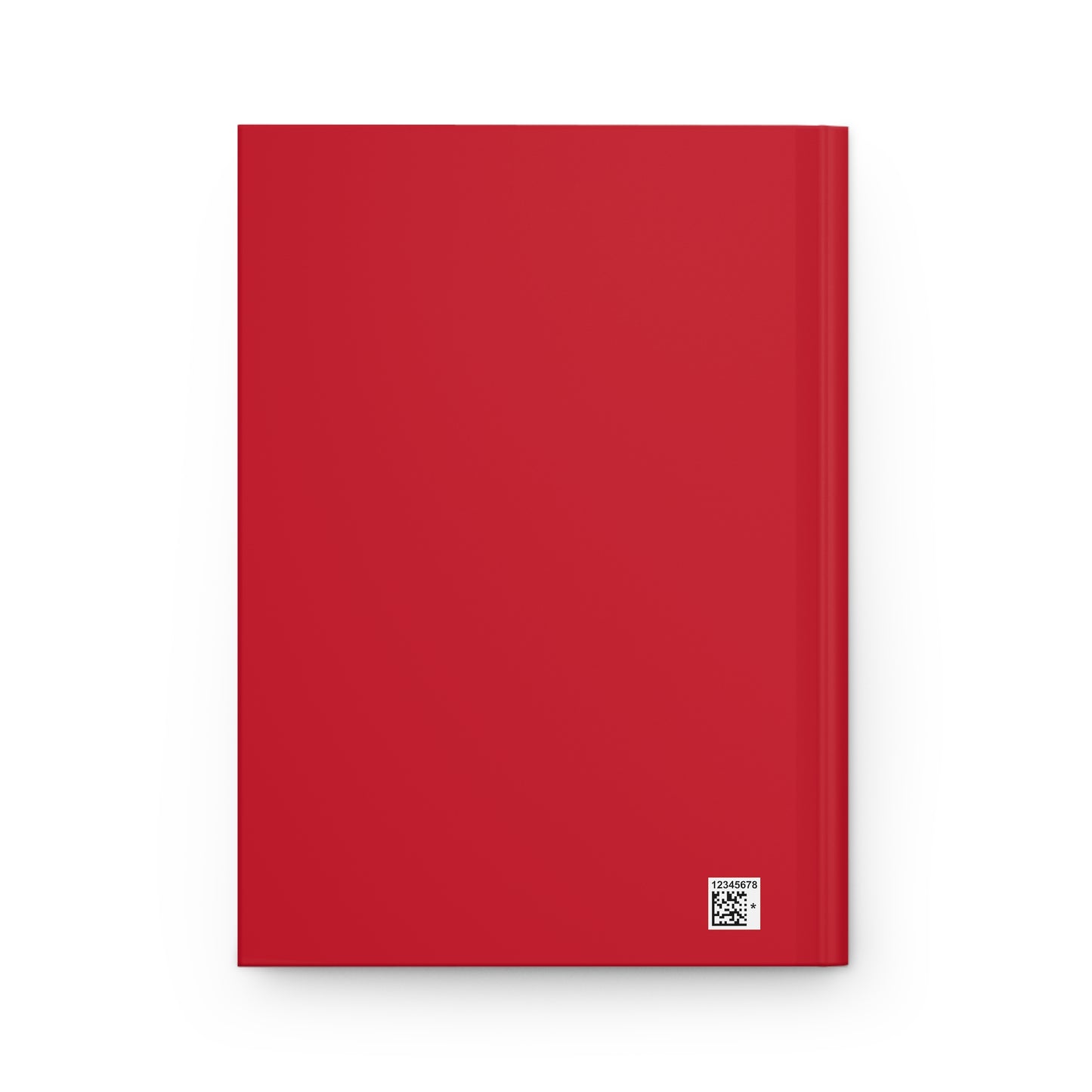 Daily Journal (Red & White) Hardcover Journal Matte