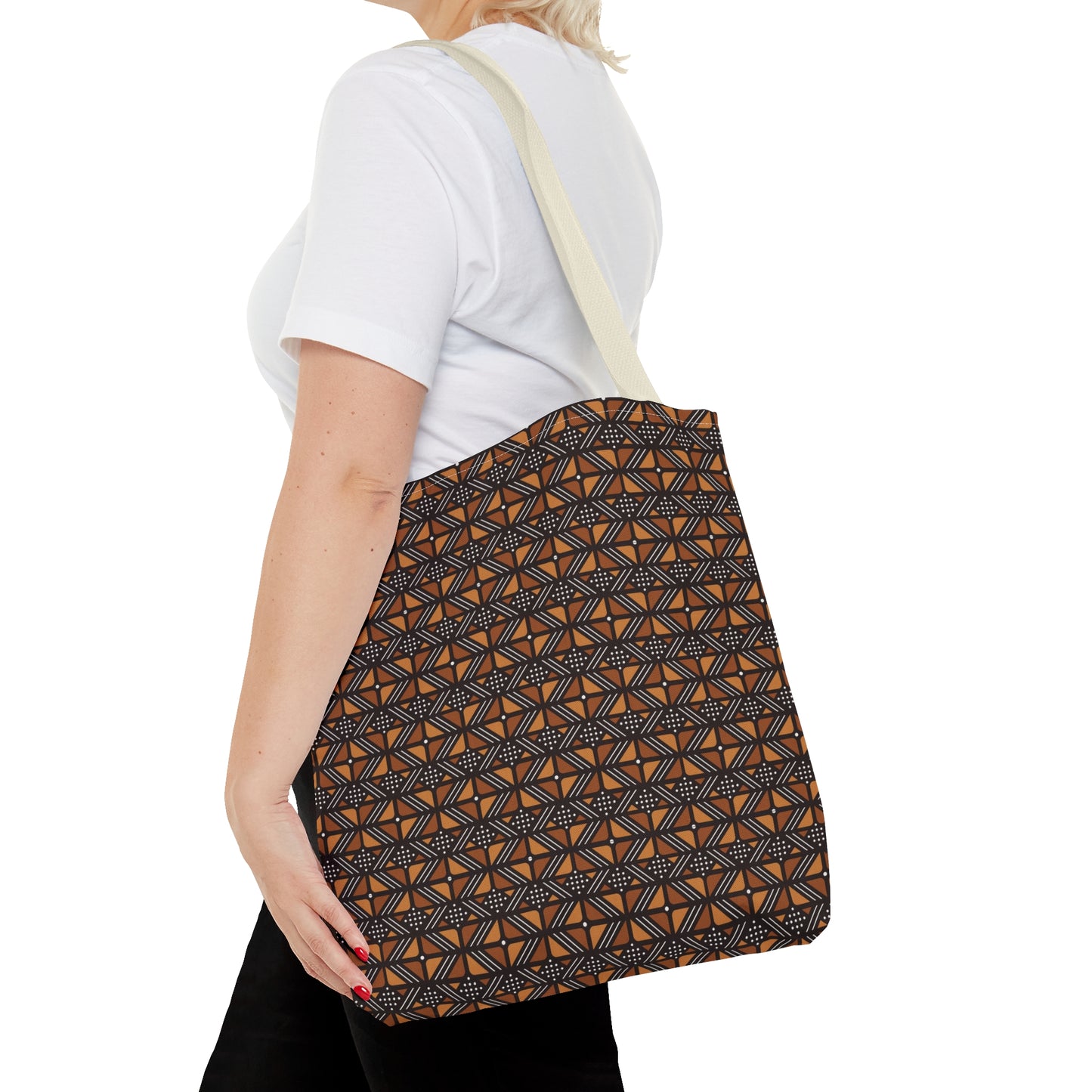 Mudcloth Print Tote Bag (AOP)