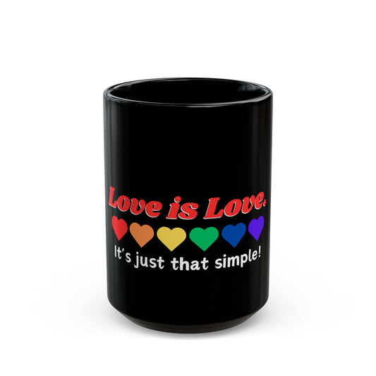 Pride Series Black Mug (11oz, 15oz)