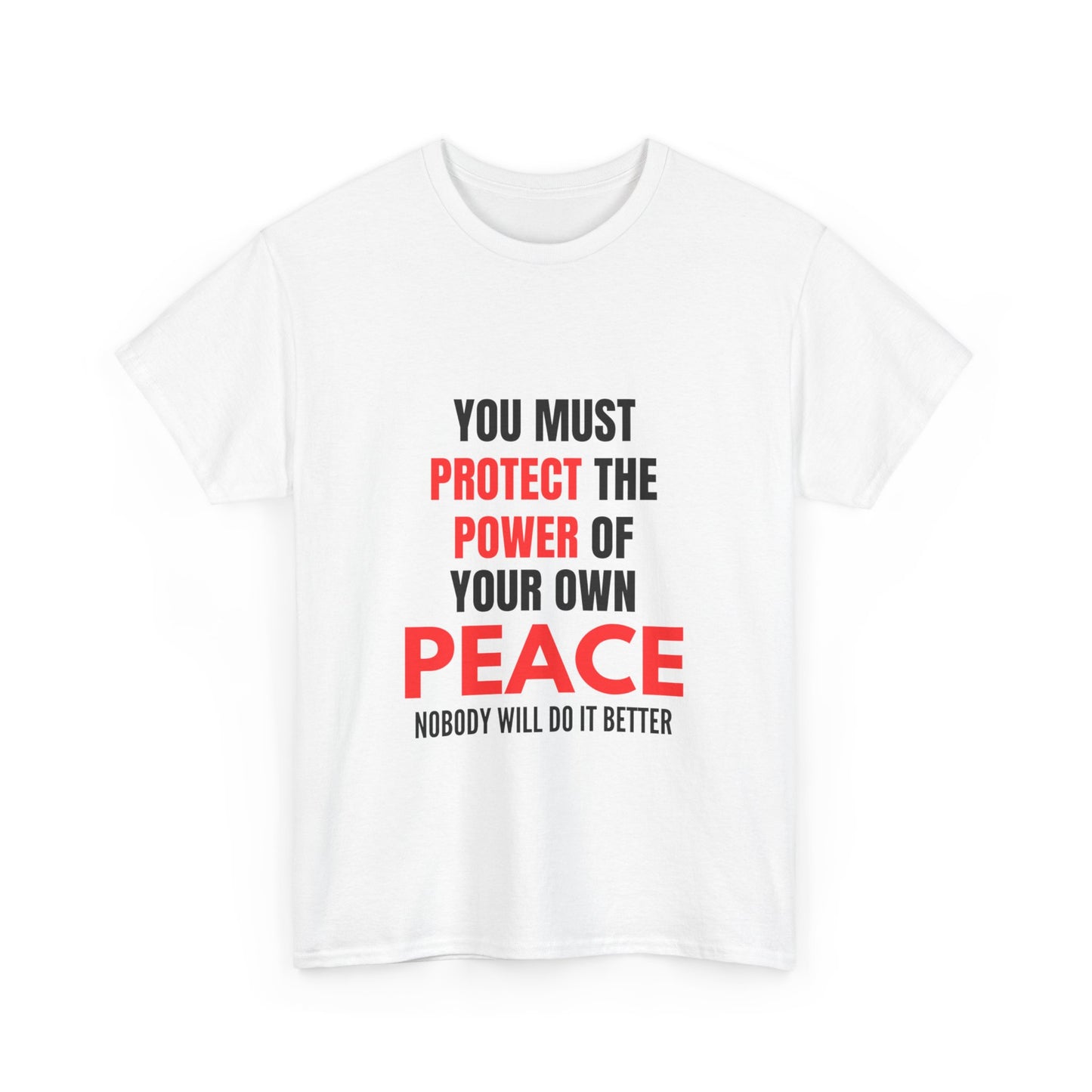 Protect Your Peace Unisex Heavy Cotton Tee