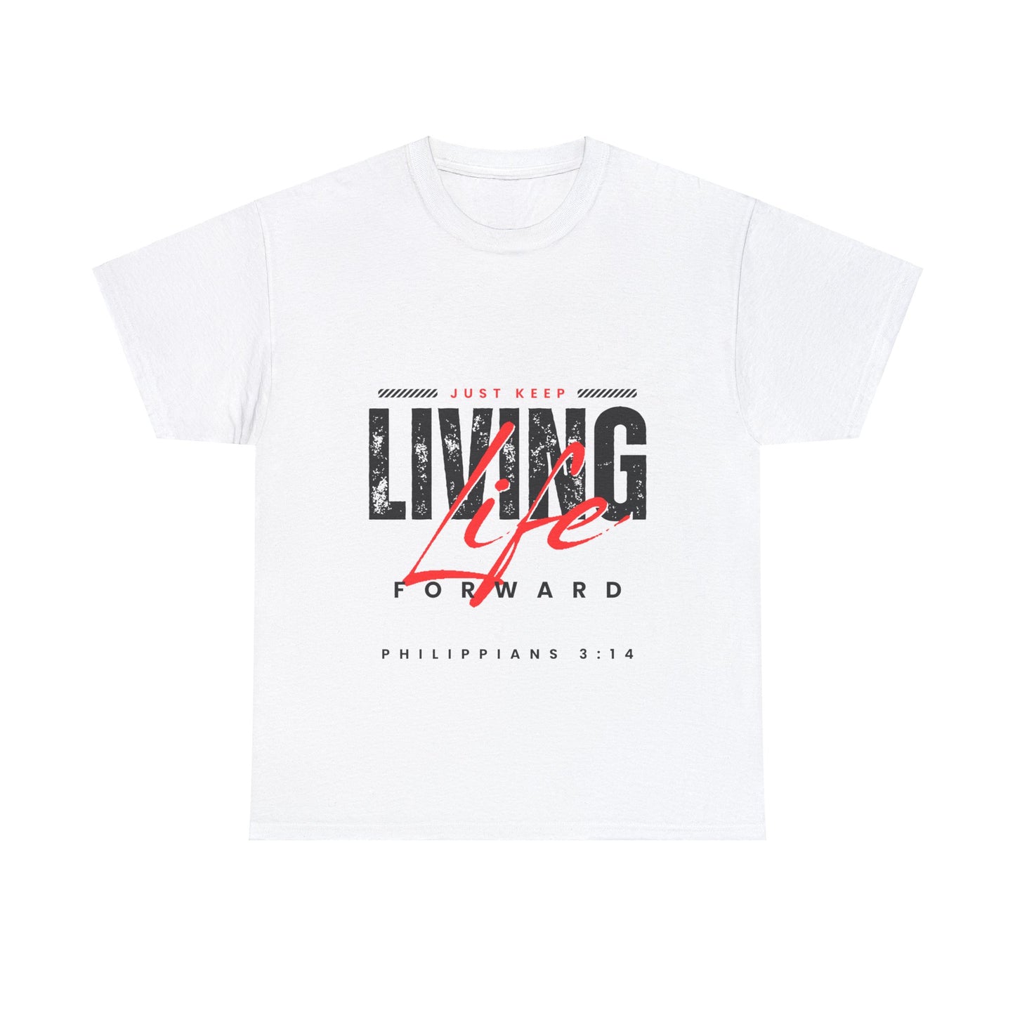 Living Life Forward Unisex Heavy Cotton Tee