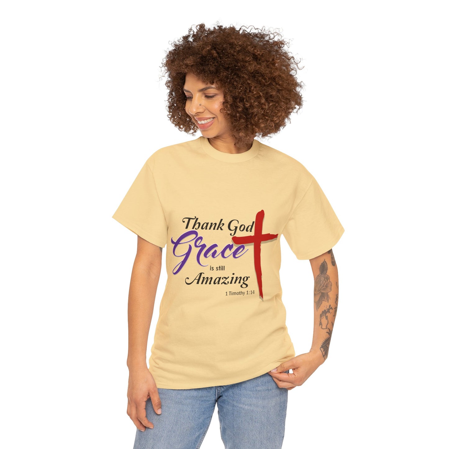 Grace is Amazing Unisex Heavy Cotton Tee
