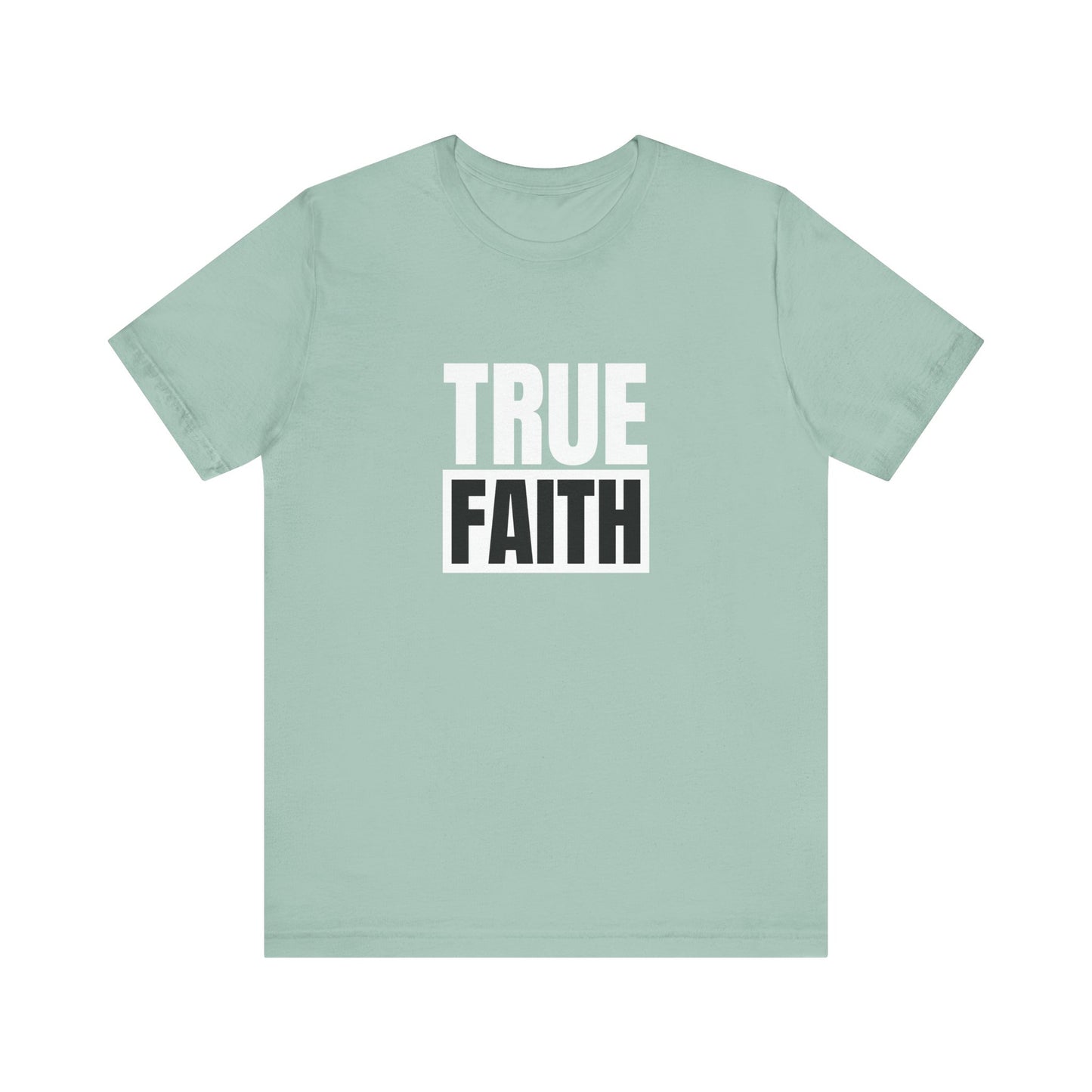 Faith Unisex Jersey Short Sleeve Tee - Inspirational T-Shirt for Everyday Wear