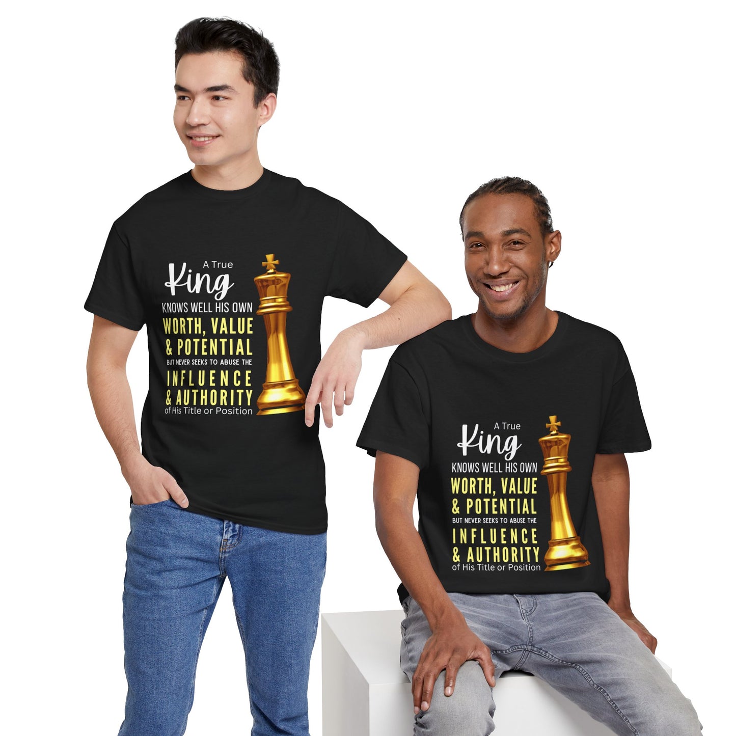 True King Unisex Heavy Cotton Tee