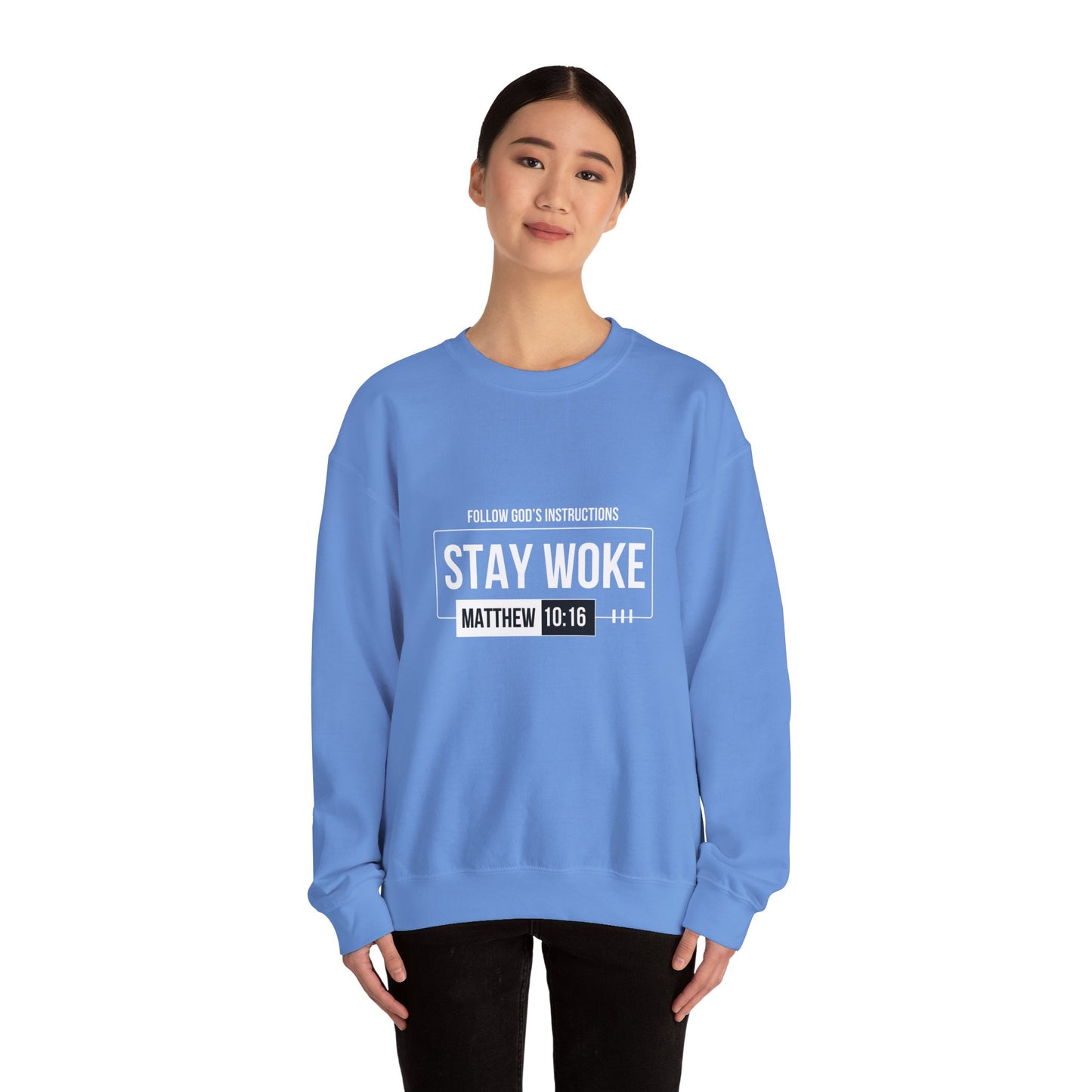 Stay Woke 1 Unisex Heavy Blend™ Crewneck Sweatshirt