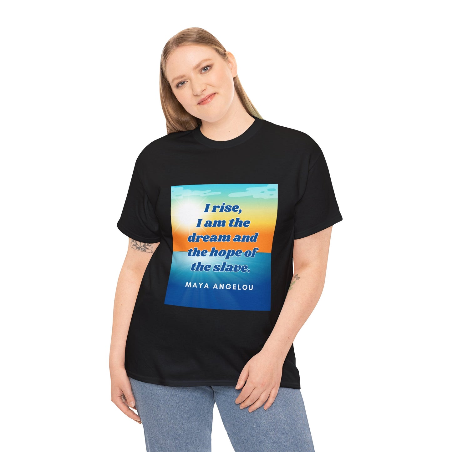 Empowerment Series - Maya Angelou Unisex Heavy Cotton Tee