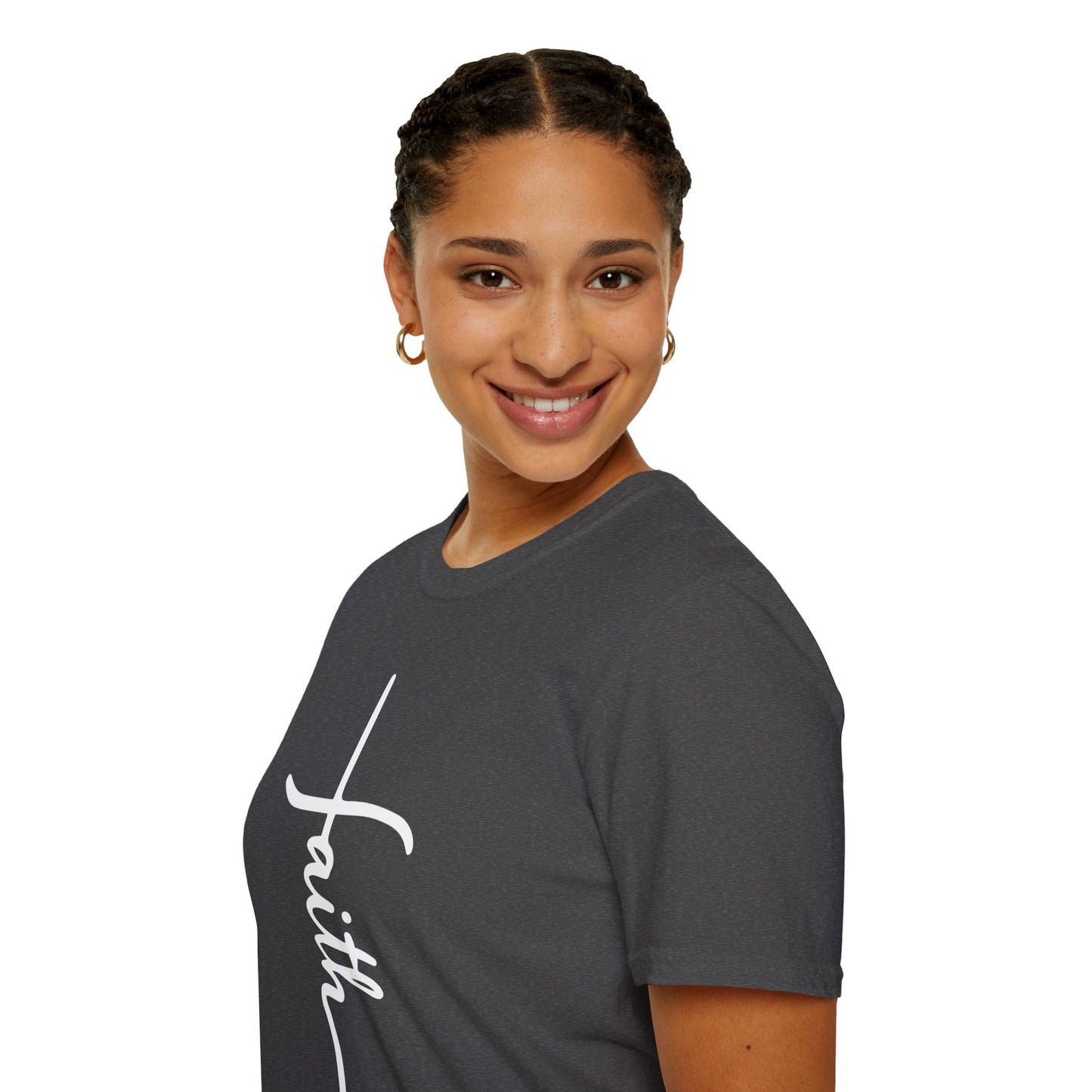 Faith Cross Unisex Softstyle T-Shirt