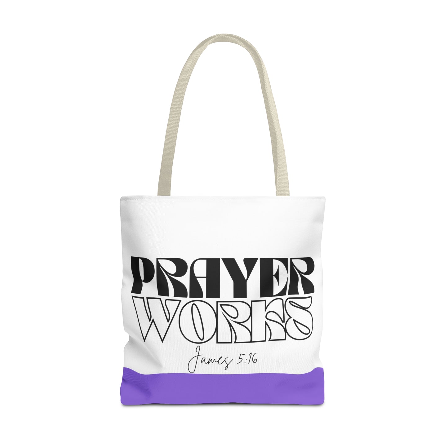 Prayer Works Tote Bag (AOP)