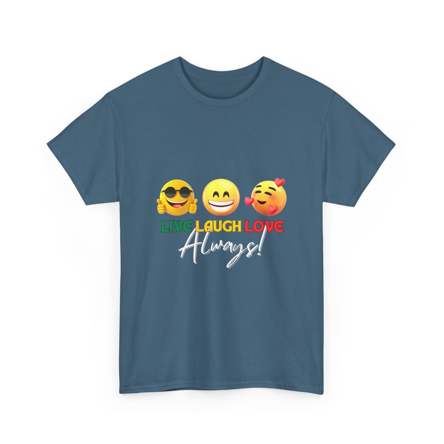 Live Laugh Love Unisex Heavy Cotton Tee