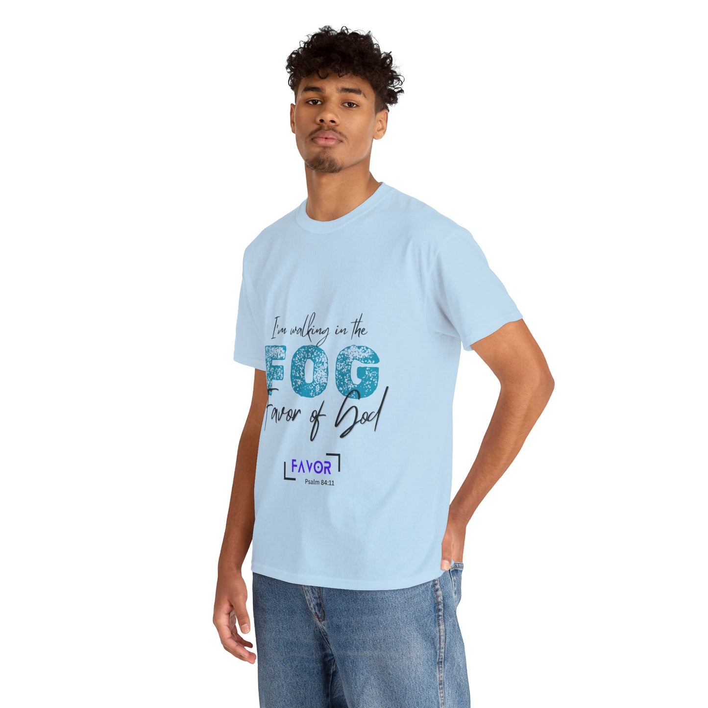 Walking the FOG Unisex Heavy Cotton Tee