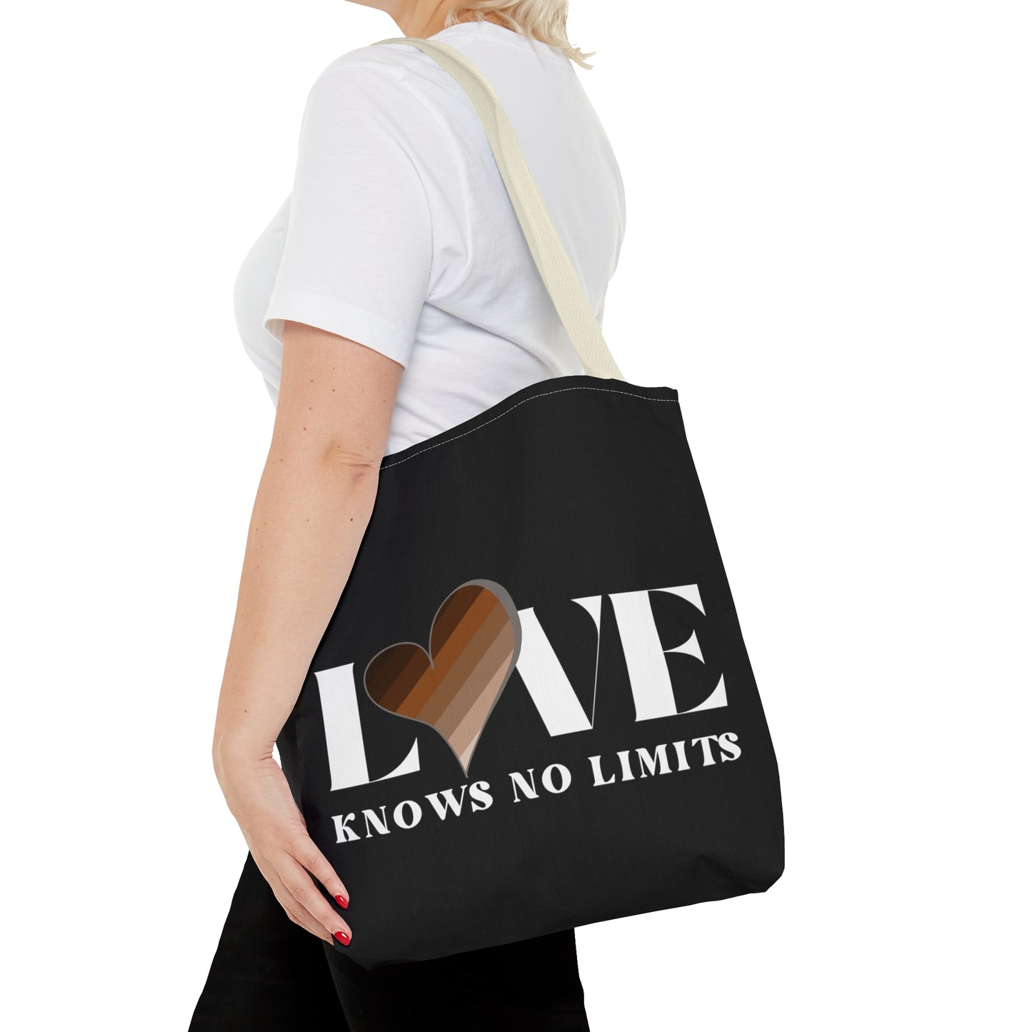 Love Knows No Limits Tote Bag (AOP)