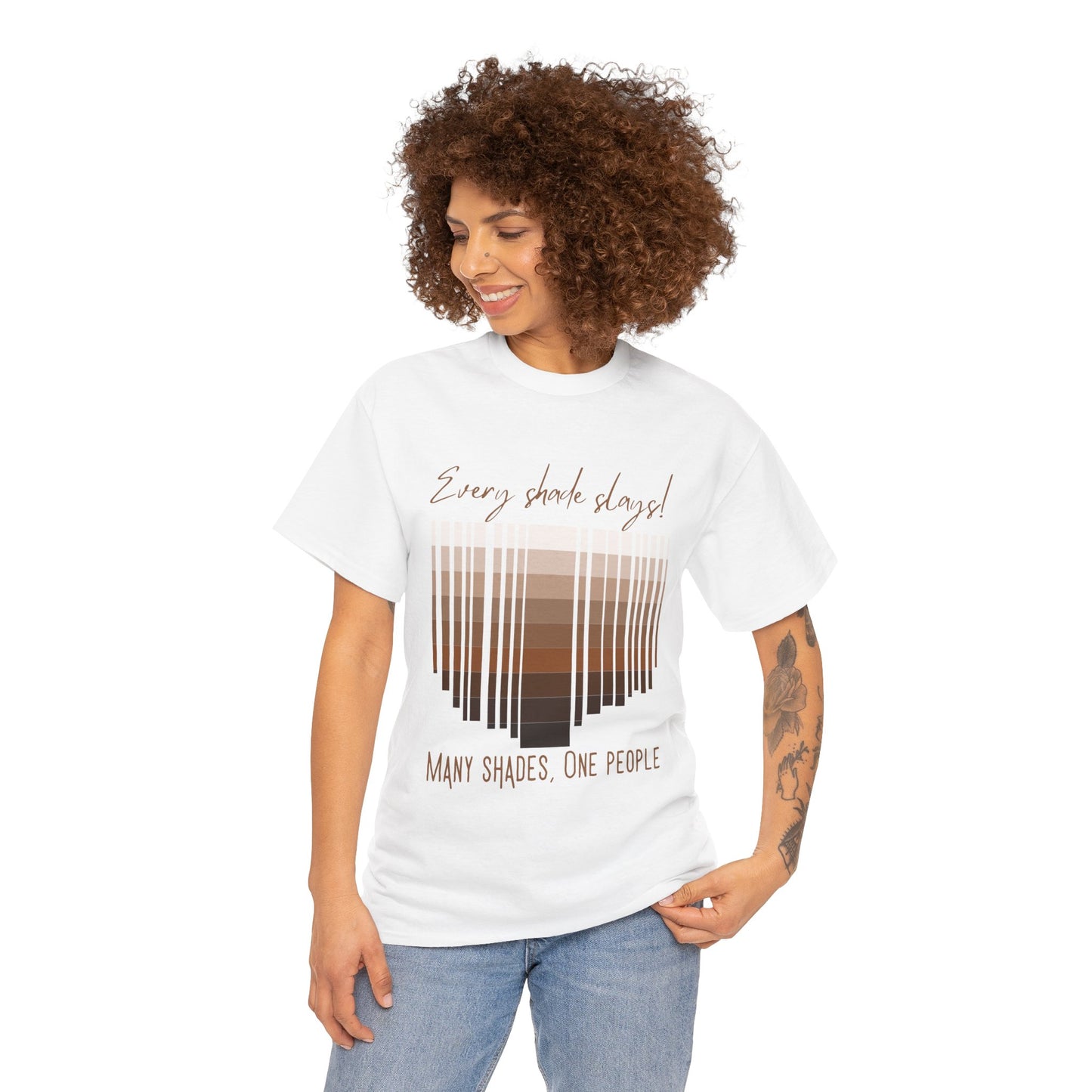 Every Shade Slays Unisex Heavy Cotton Tee