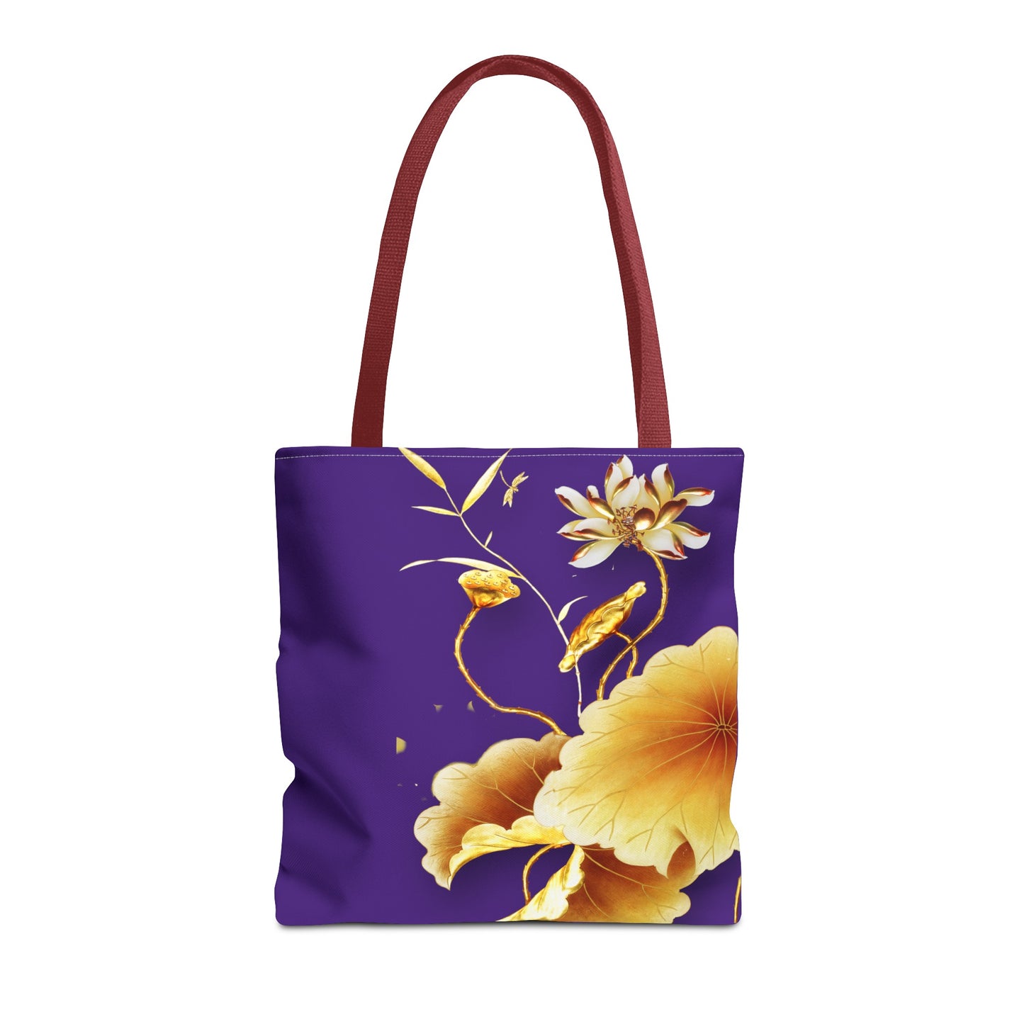 Golden Flower Tote Bag (AOP)