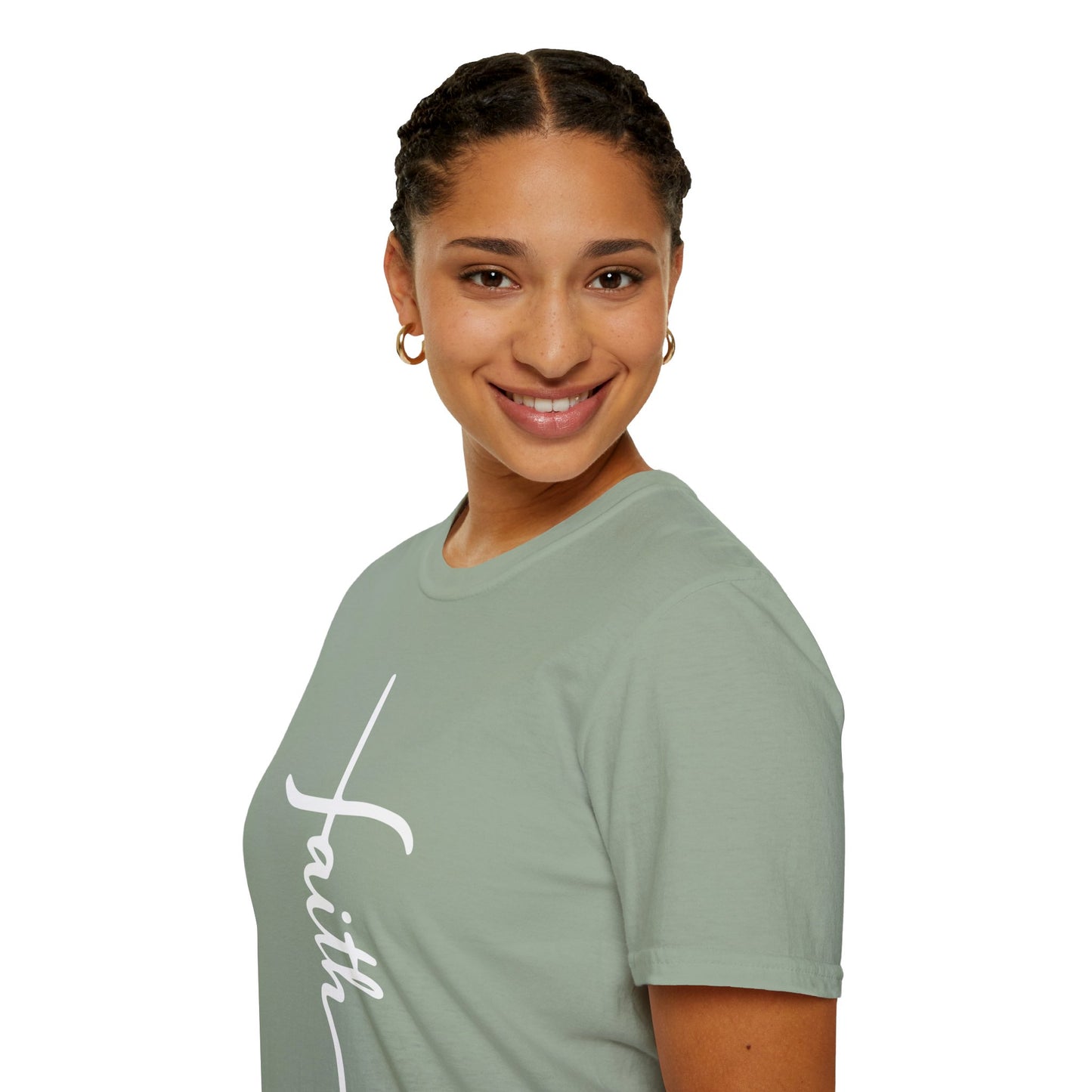 Faith Cross Unisex Softstyle T-Shirt