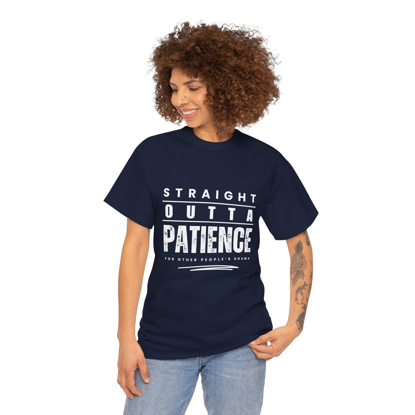 Outta Patience Unisex Heavy Cotton Tee