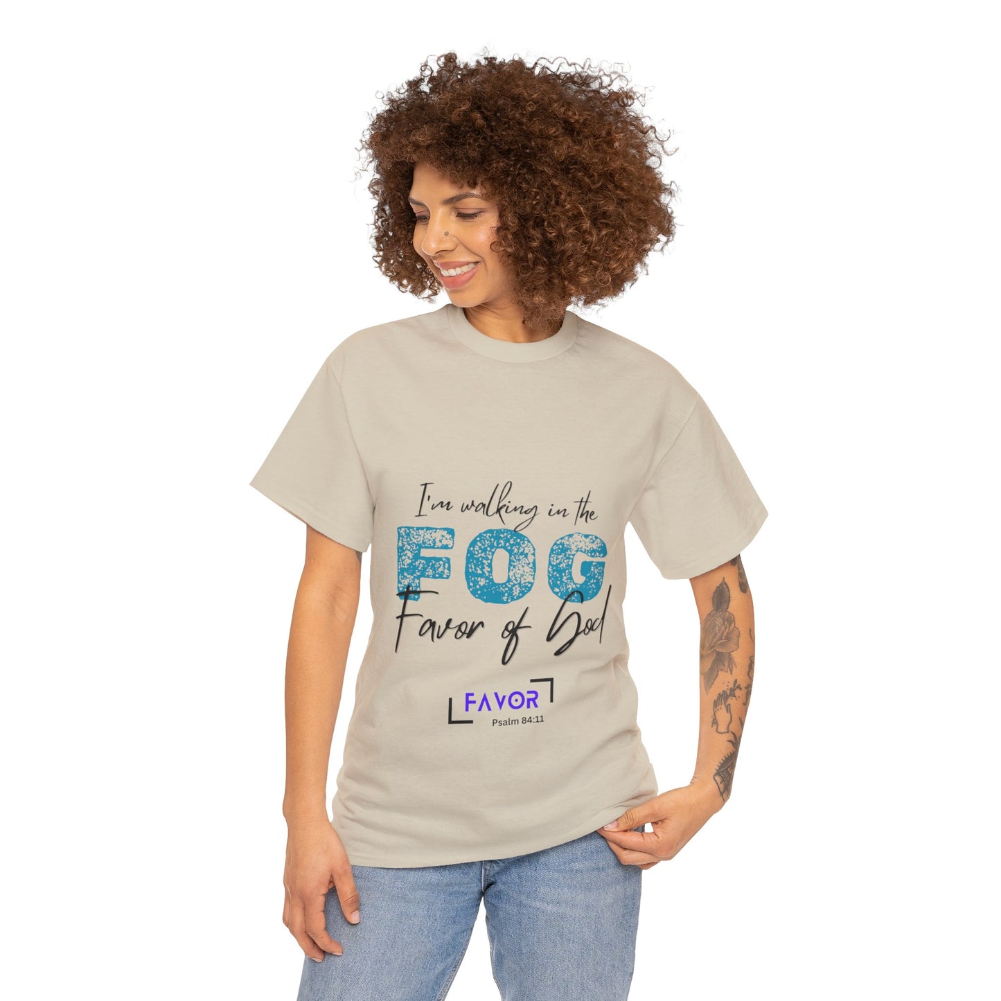 Walking the FOG Unisex Heavy Cotton Tee