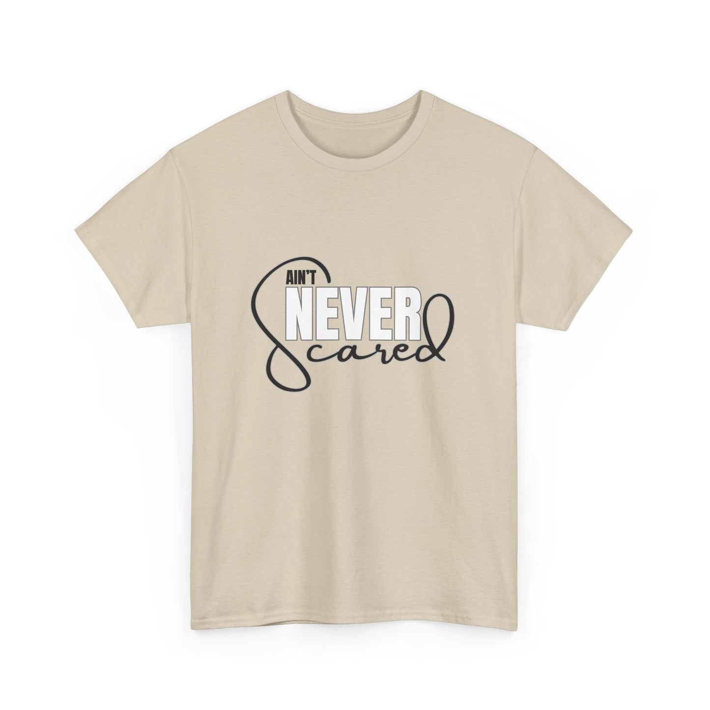 Never Scared Unisex Heavy Cotton Tee