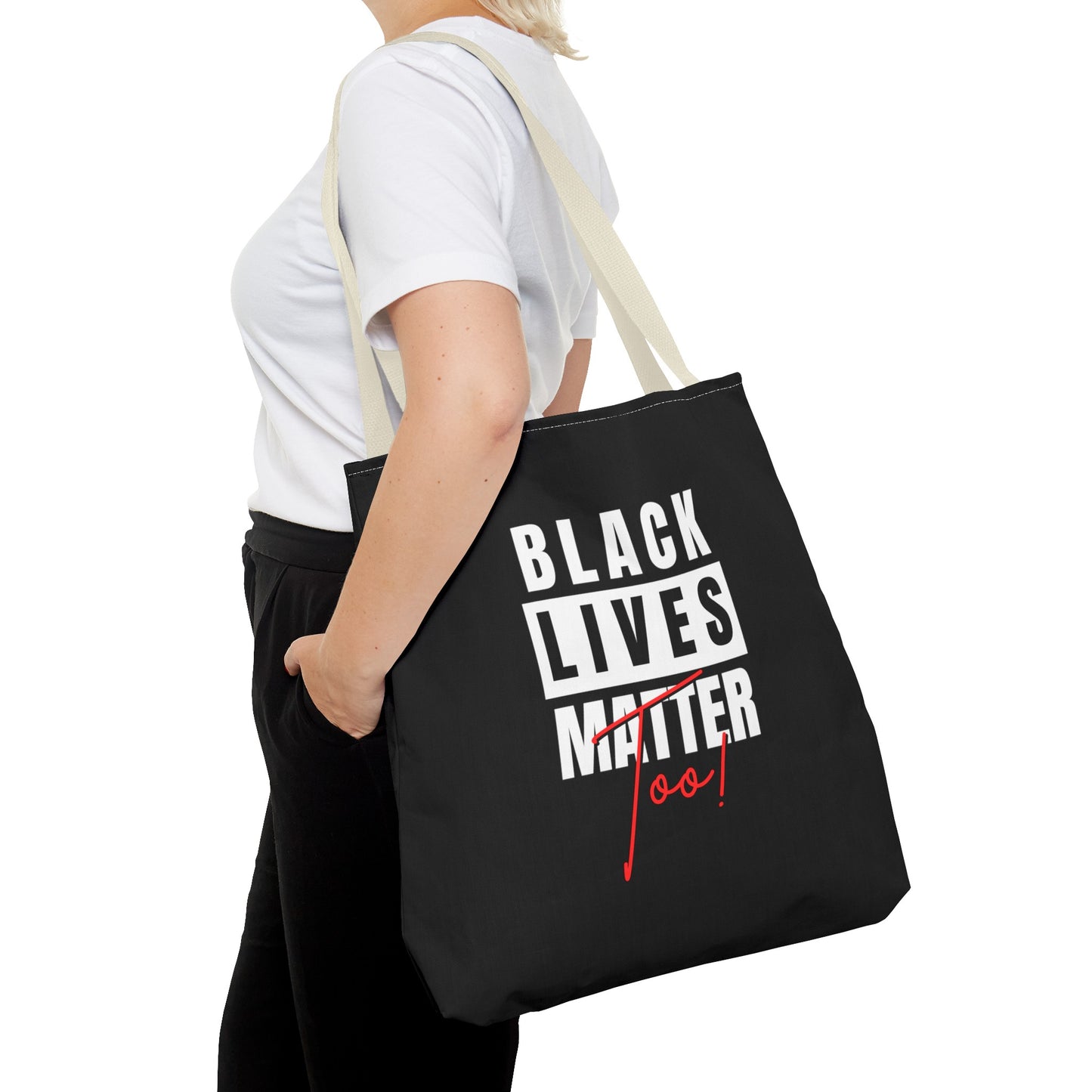 Black Lives Matter Tote Bag (AOP)