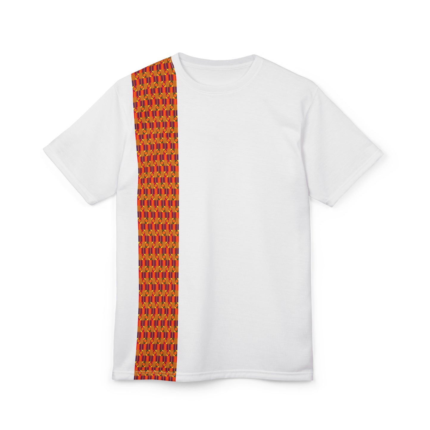 Kente print Unisex Cut & Sew Tee (AOP)