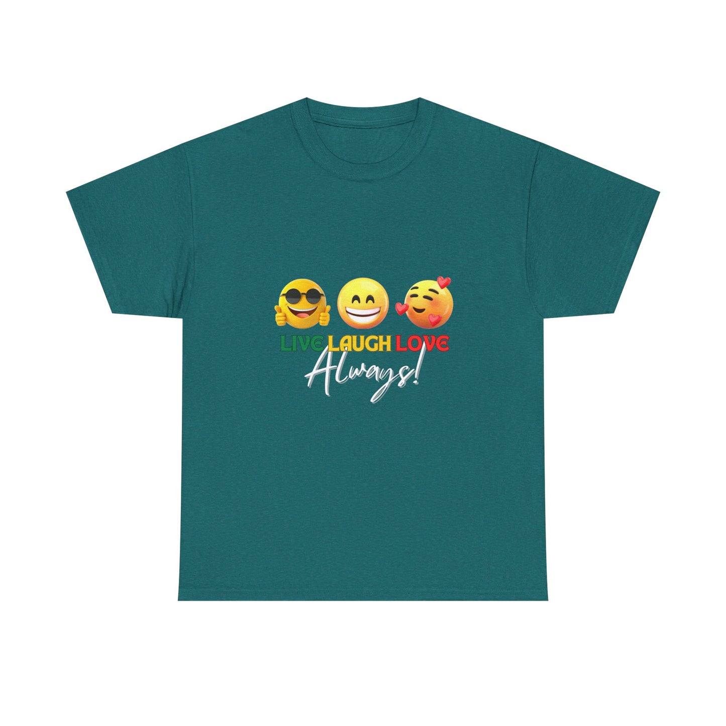 Live Laugh Love Unisex Heavy Cotton Tee