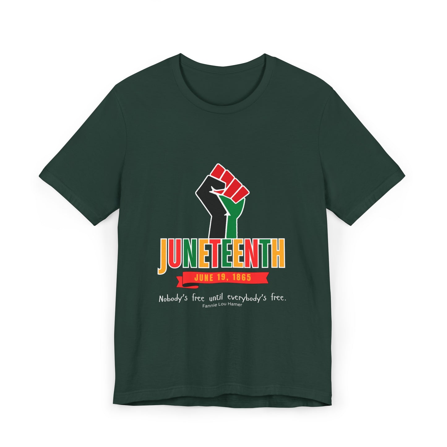 Juneteenth Unisex Jersey T-Shirt