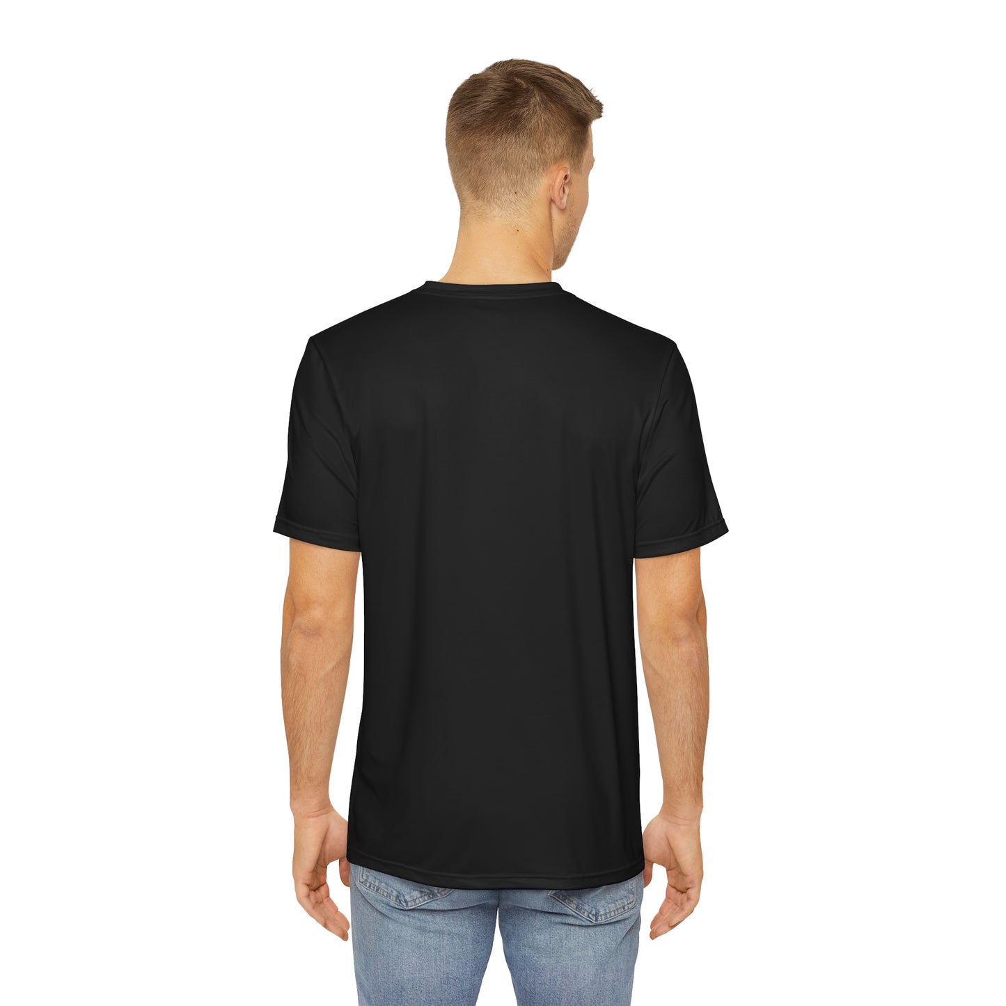 Melanin King Men's Polyester Tee (AOP)