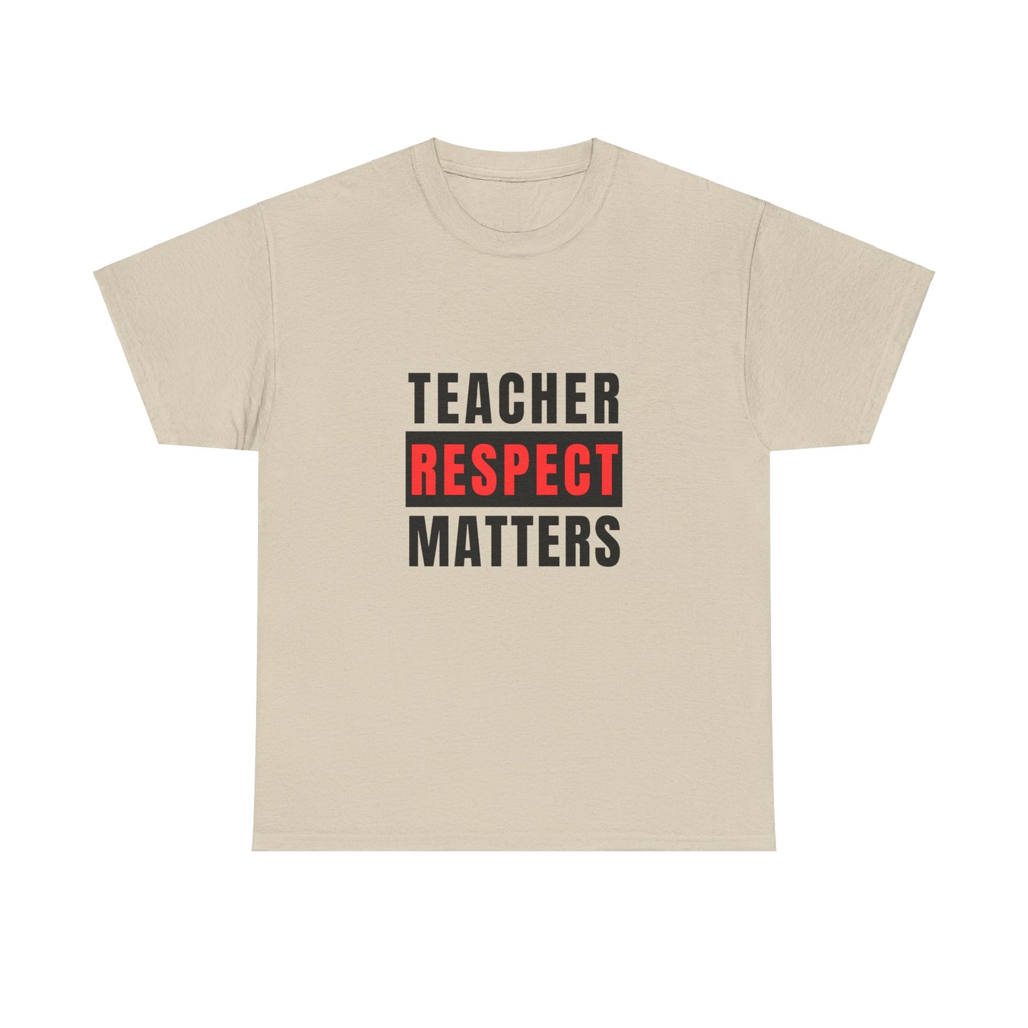 Teachers Matter Unisex Heavy Cotton Tee