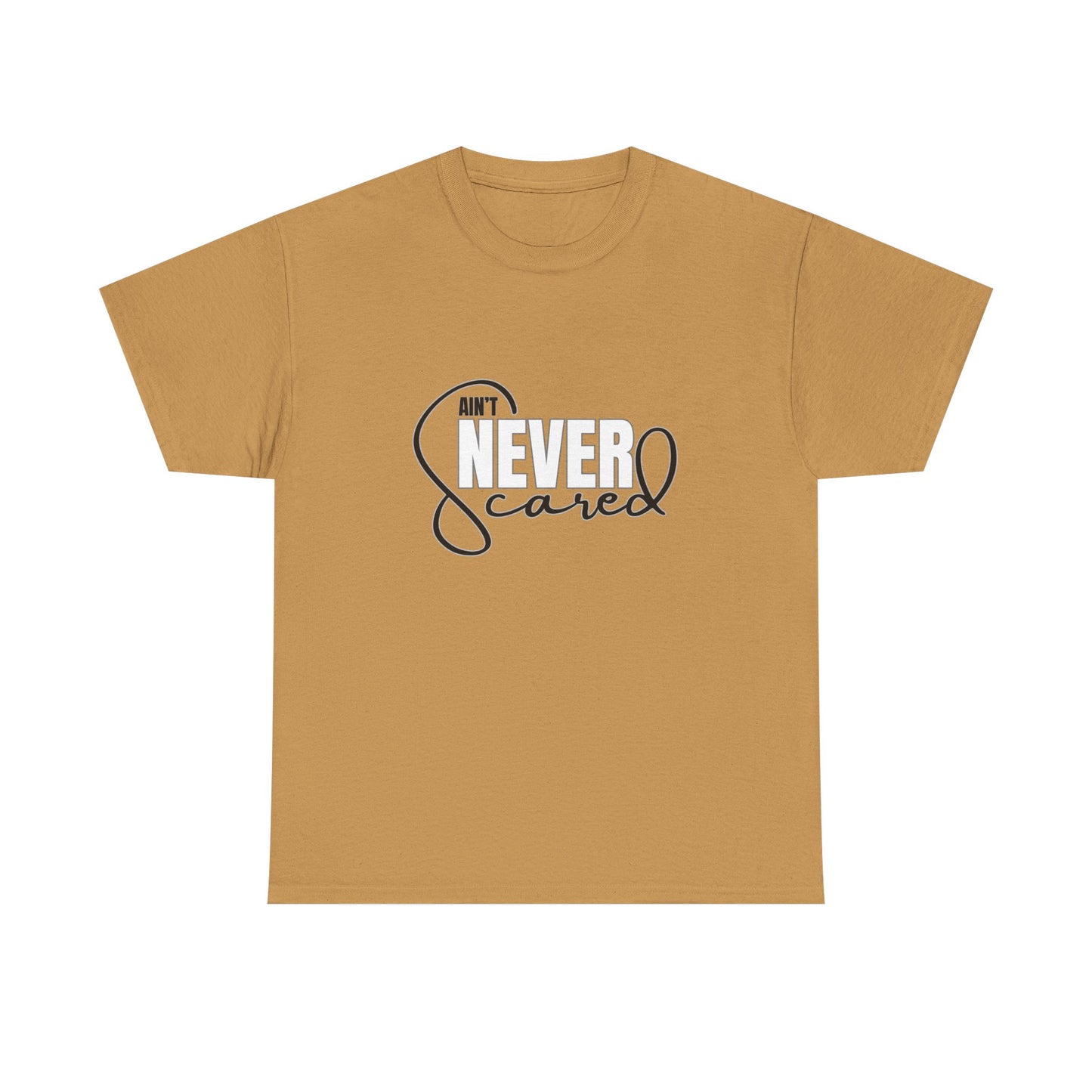 Never Scared Unisex Heavy Cotton Tee