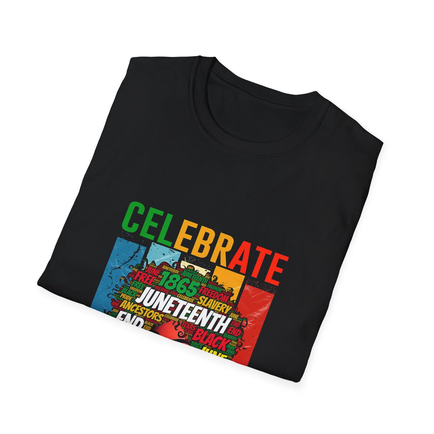 Celebrate Juneteenth Unisex Softstyle T-Shirt