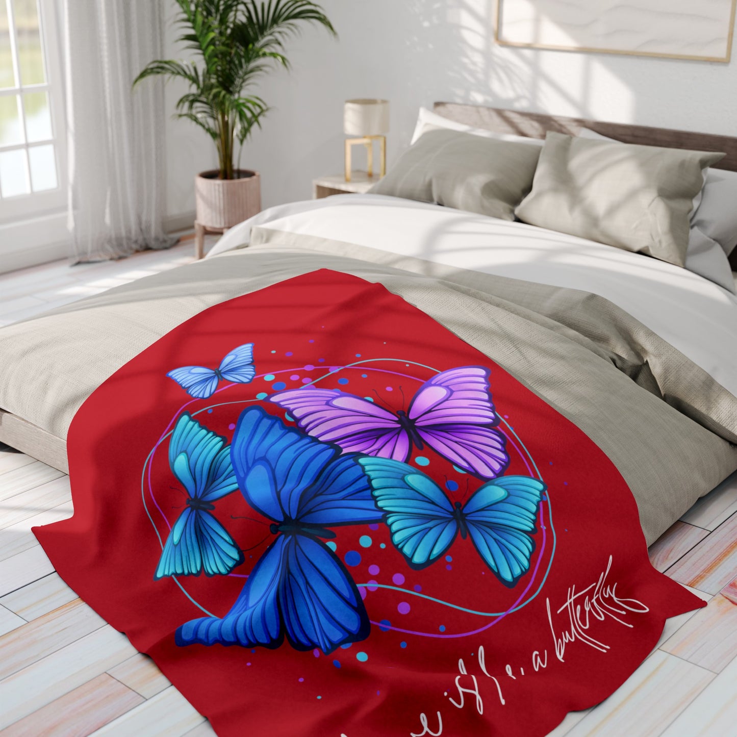 Butterly Arctic Fleece Blanket