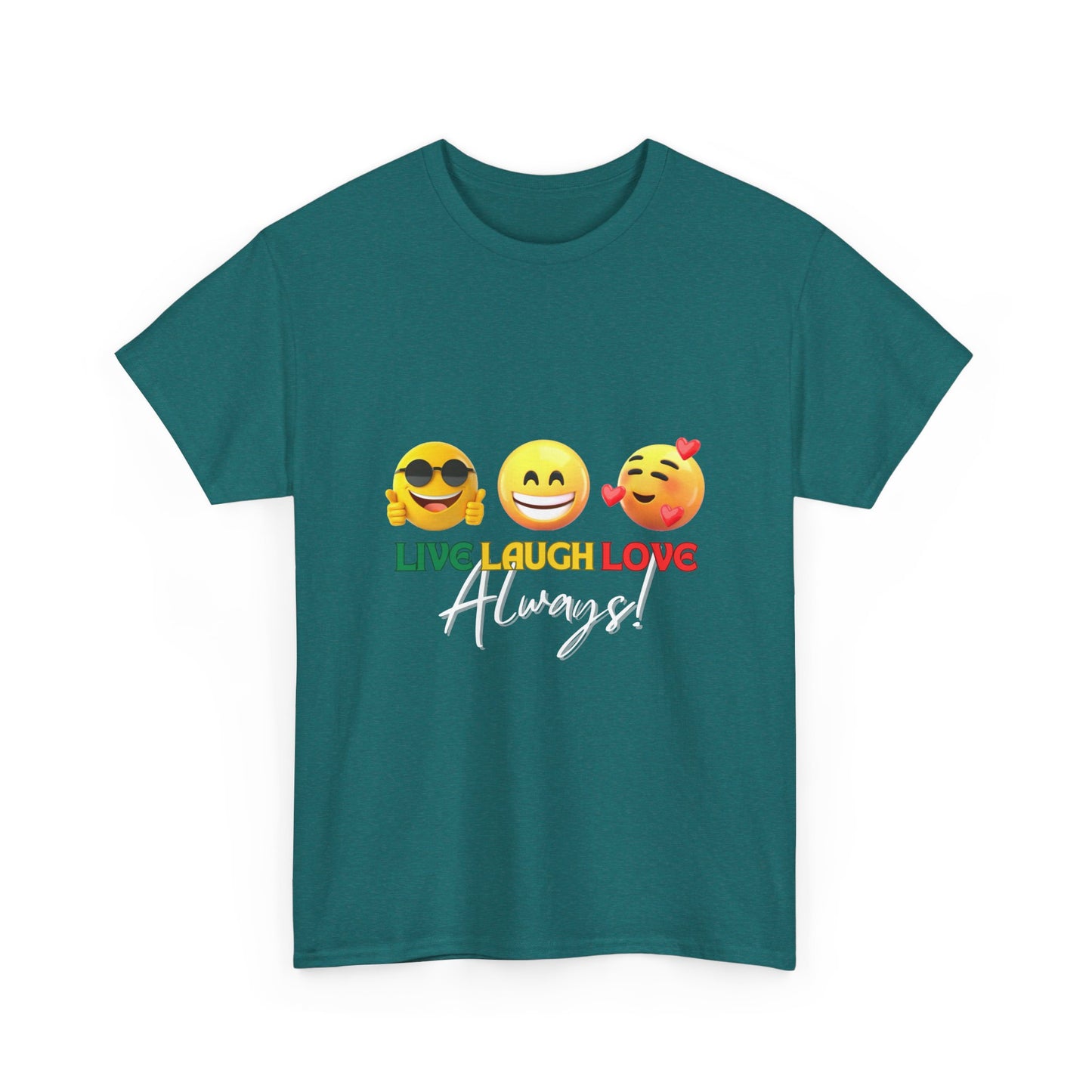 Live Laugh Love Unisex Heavy Cotton Tee