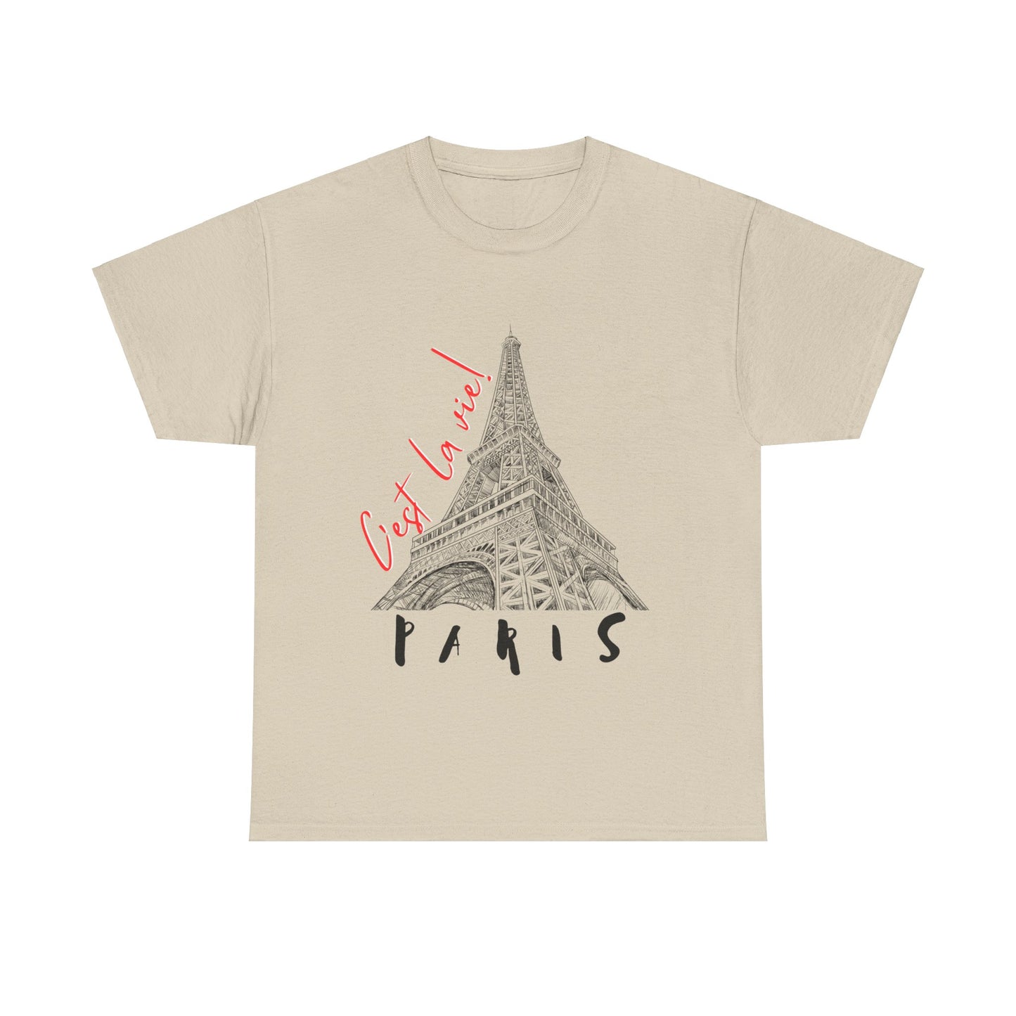 C'est La Vie Unisex Heavy Cotton Tee