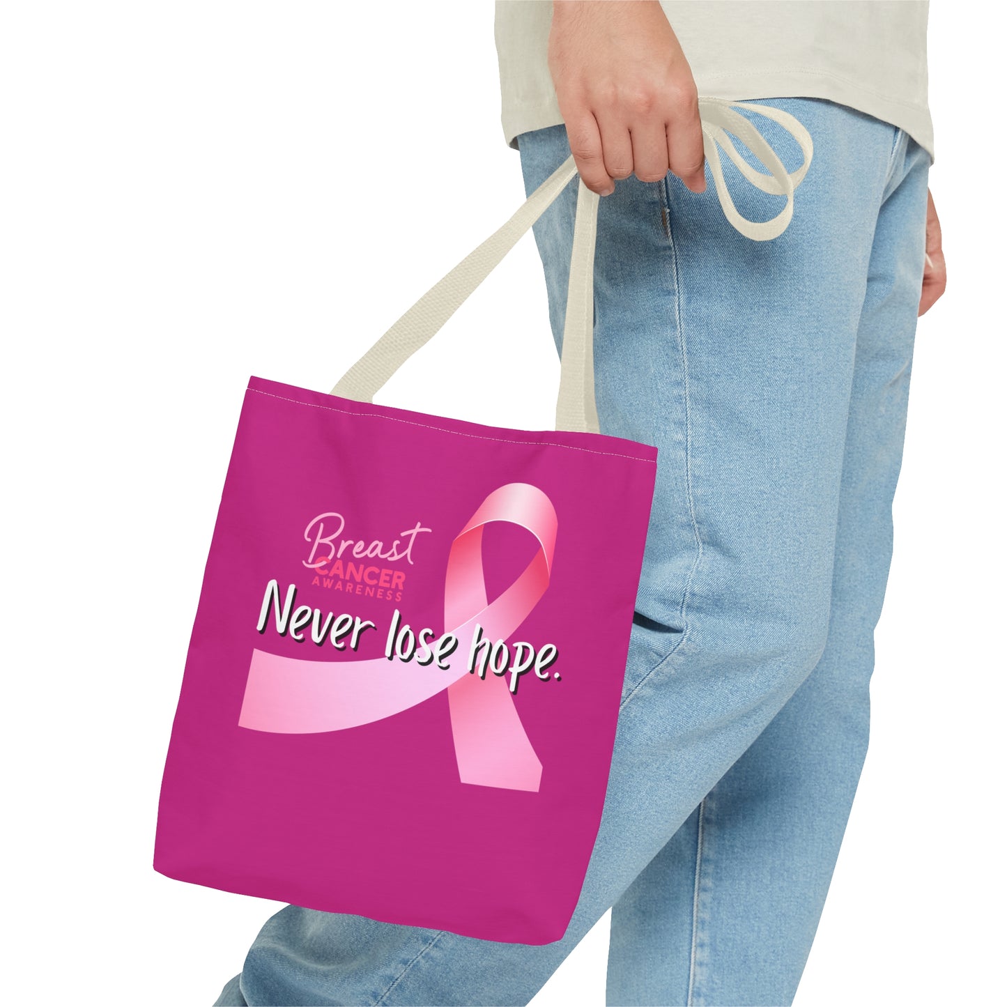 Breast Cancer Awareness Tote Bag (AOP)